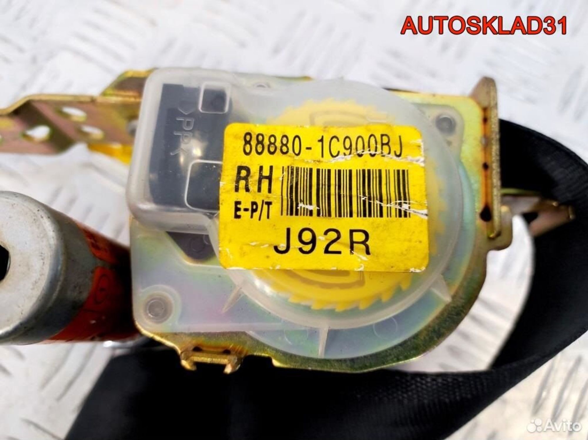 Ремень безопасности передний правый Hyundai Getz, 1700 рублей, Дубовое