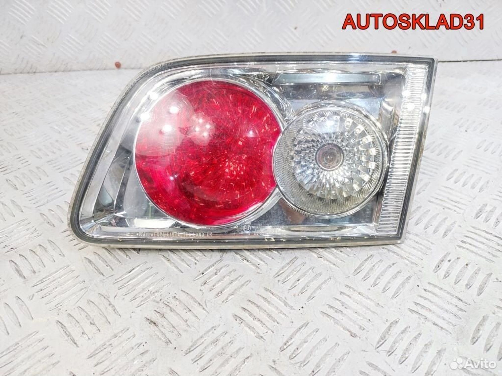 Фонарь задний внутренний правый Mazda 6 GG, 2100 рублей, Дубовое