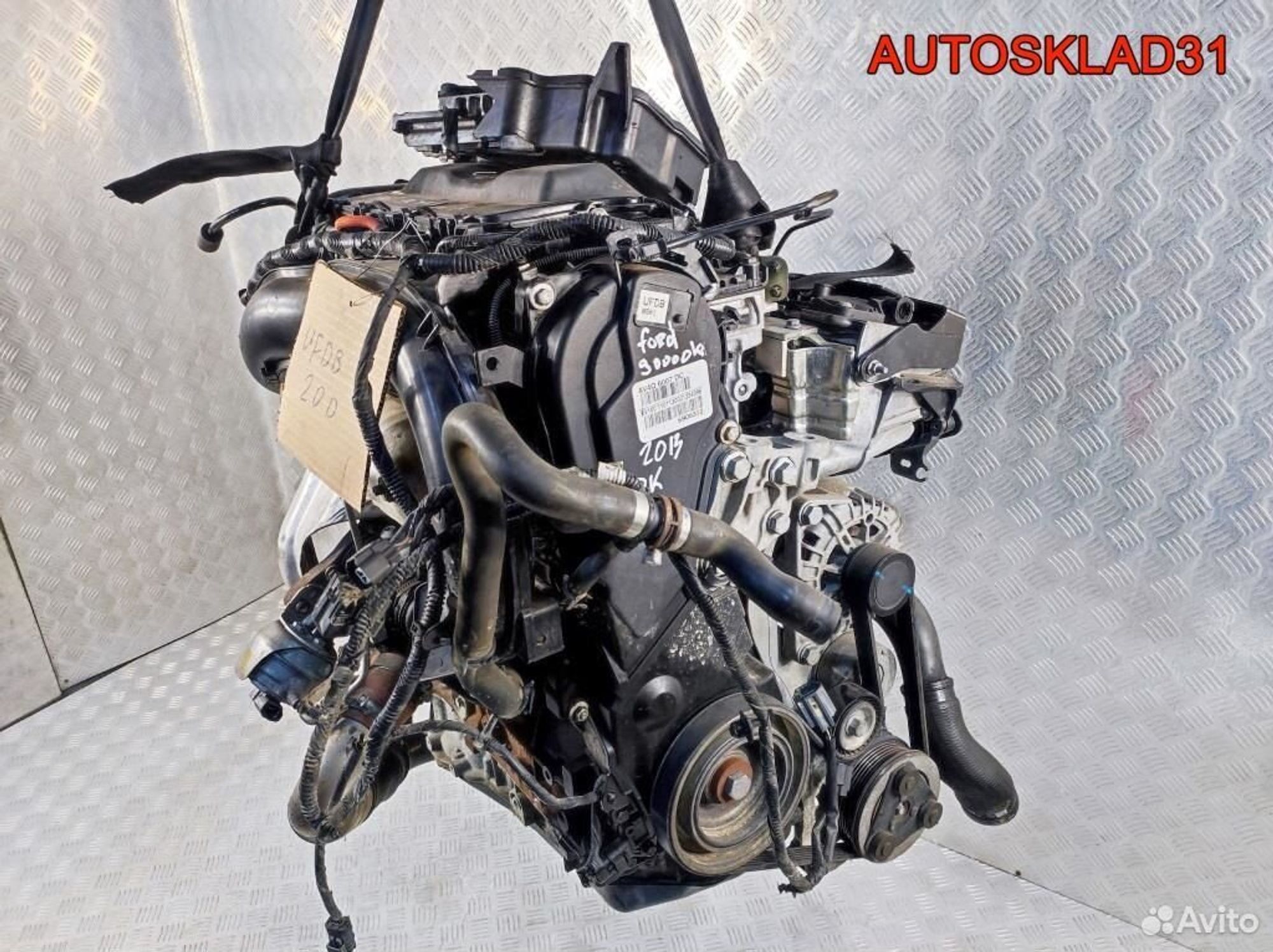 Двигатель UFDB Ford Focus 3 2.0 tdci Пробег 90 000, 80000 рублей, Дубовое