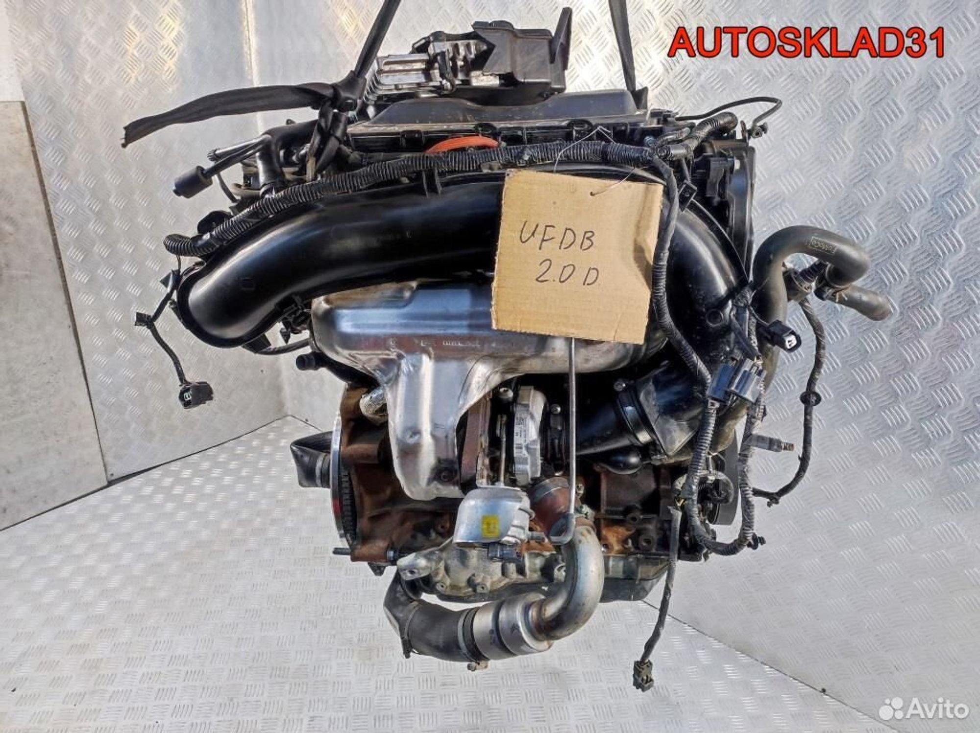 Двигатель UFDB Ford Focus 3 2.0 tdci Пробег 90 000, 80000 рублей, Дубовое