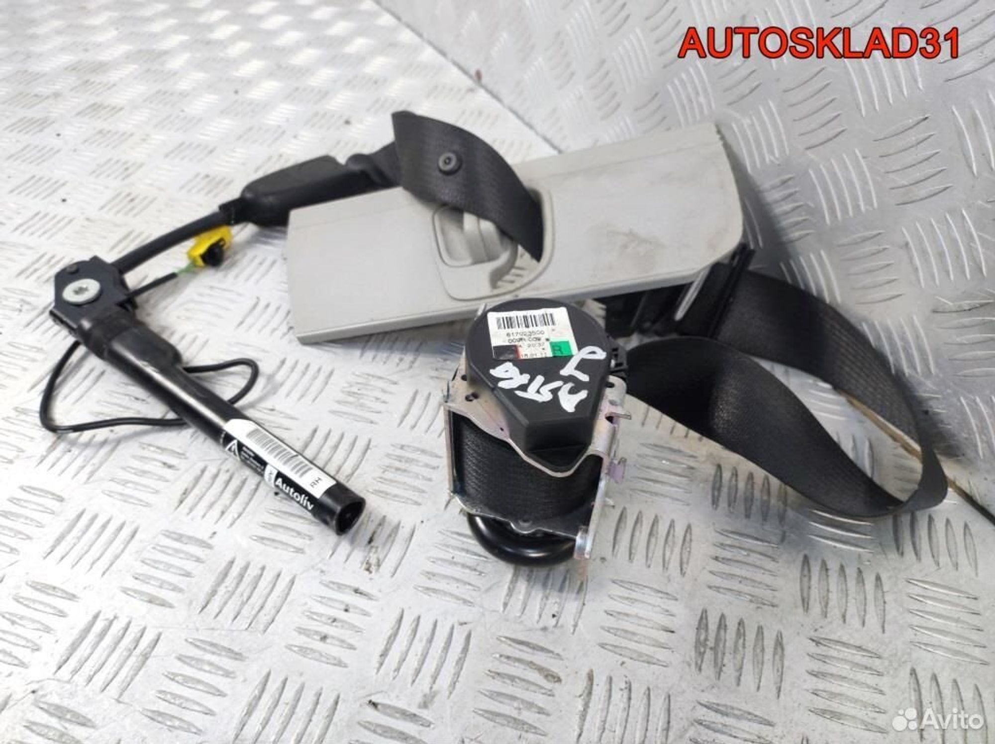 Ремень безопасности передний правый Opel Astra J, 4100 рублей, Дубовое