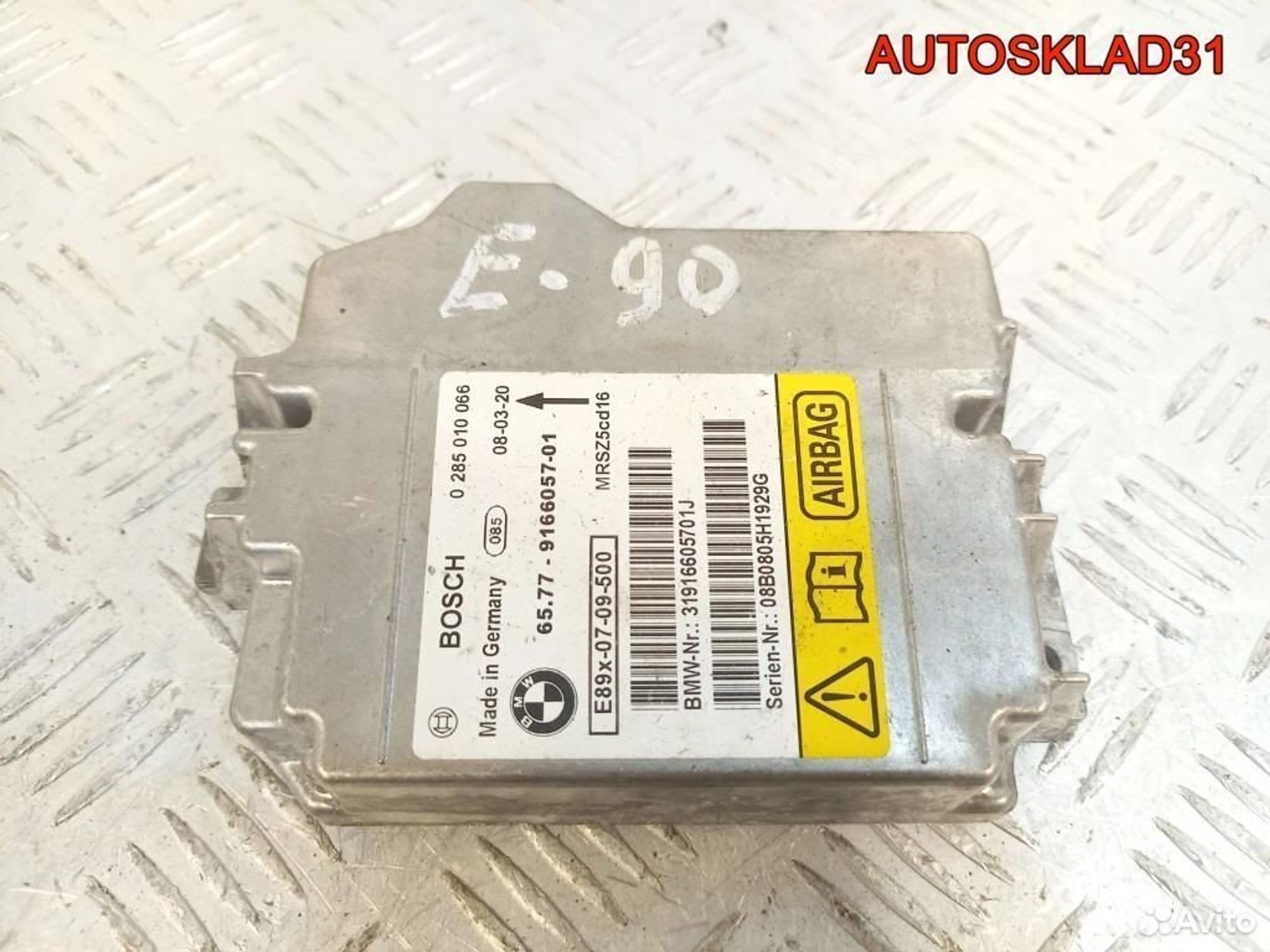 Блок управления AIR BAG BMW E90 65779166057, 1100 рублей, Дубовое