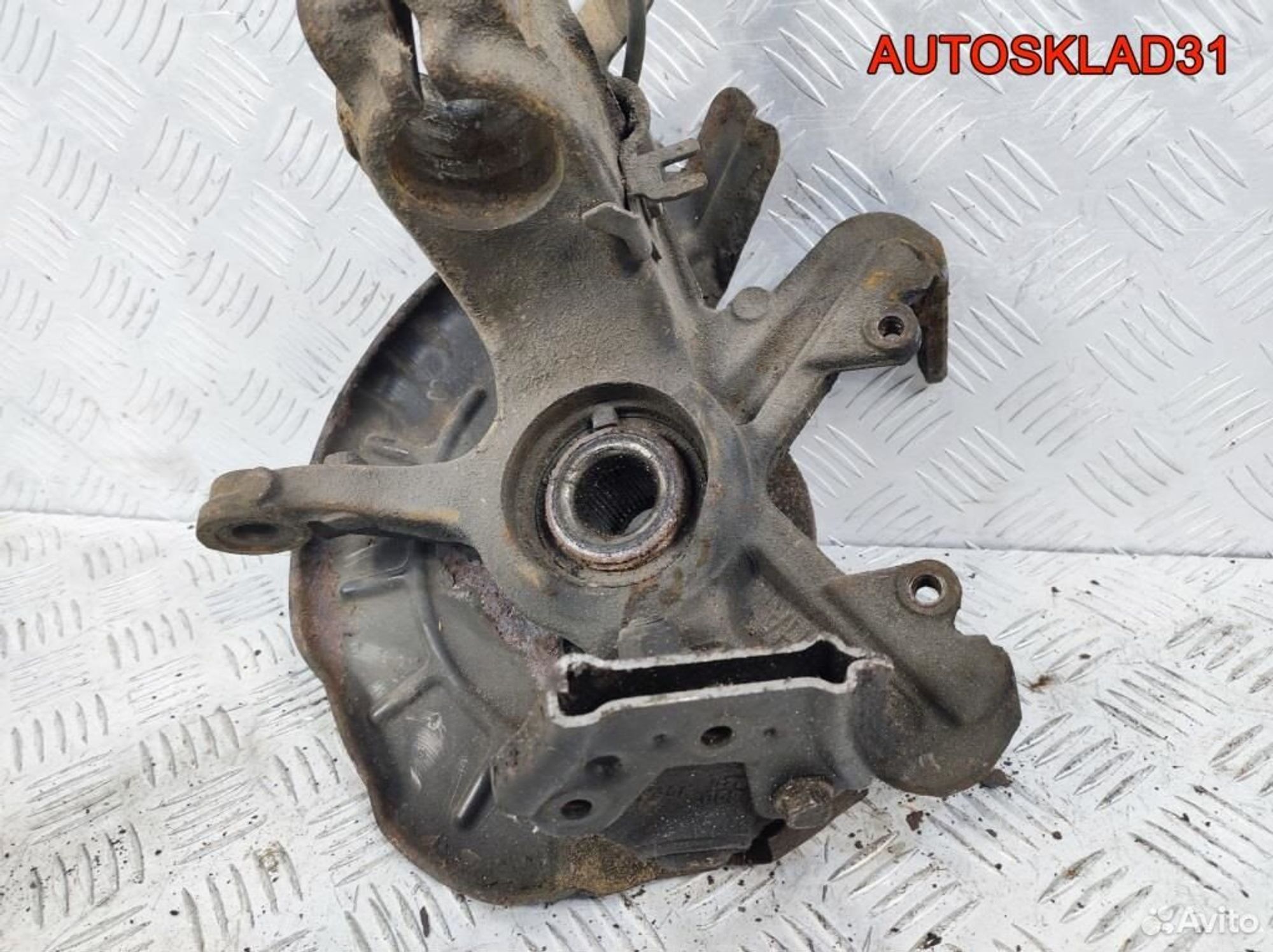 Кулак поворотный перед левый VW Polo 6Q0407255ас, 4100 рублей, Дубовое