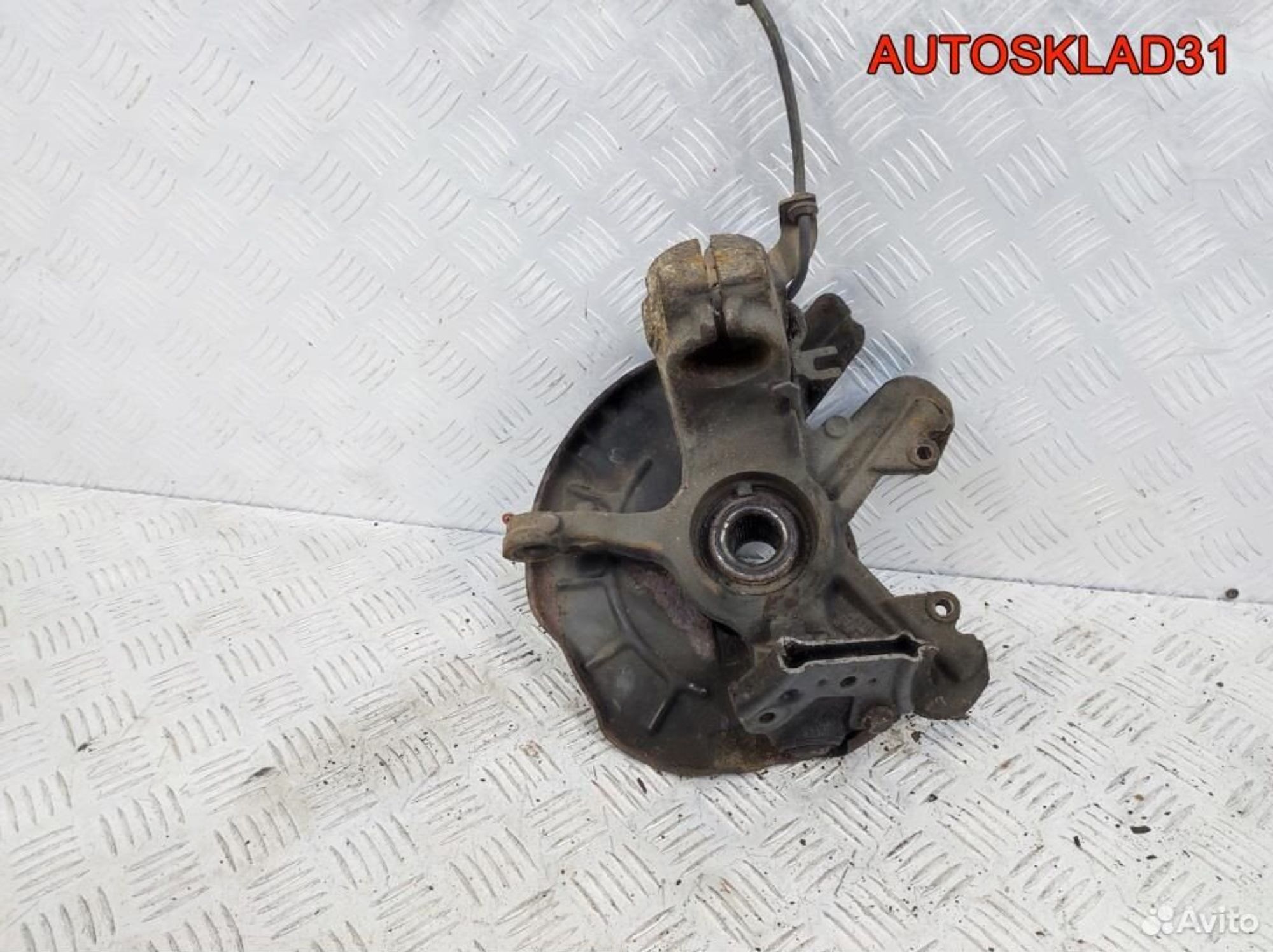 Кулак поворотный перед левый VW Polo 6Q0407255ас, 4100 рублей, Дубовое