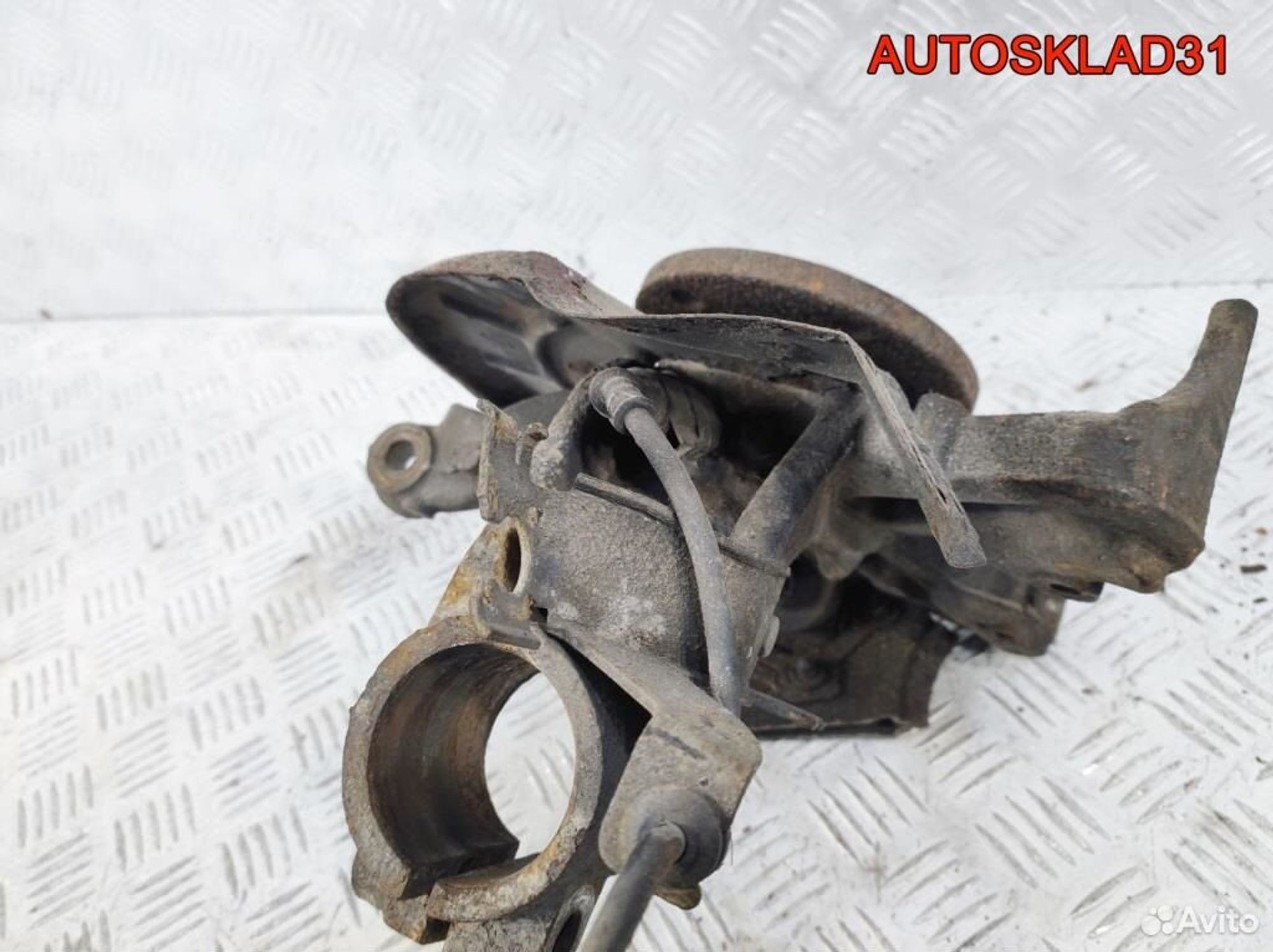 Кулак поворотный перед левый VW Polo 6Q0407255ас, 4100 рублей, Дубовое