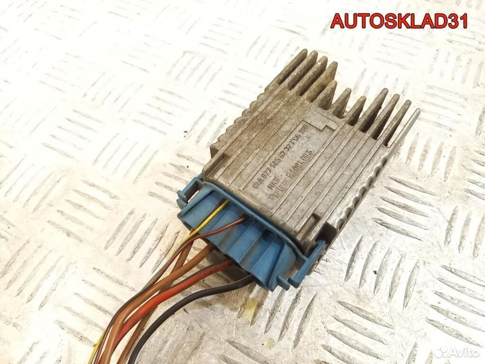 Блок управления вентилятором Mercedes Benz W210, 2600 рублей, Дубовое