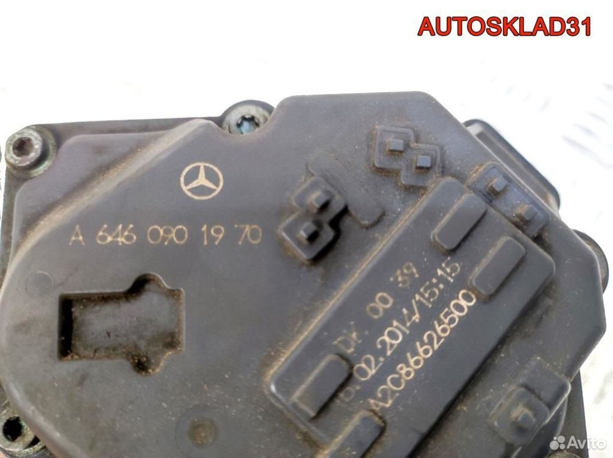 Заслонка дроссельная Mercedes E-Klasse W212 A6460901970, 13500 рублей, Дубовое