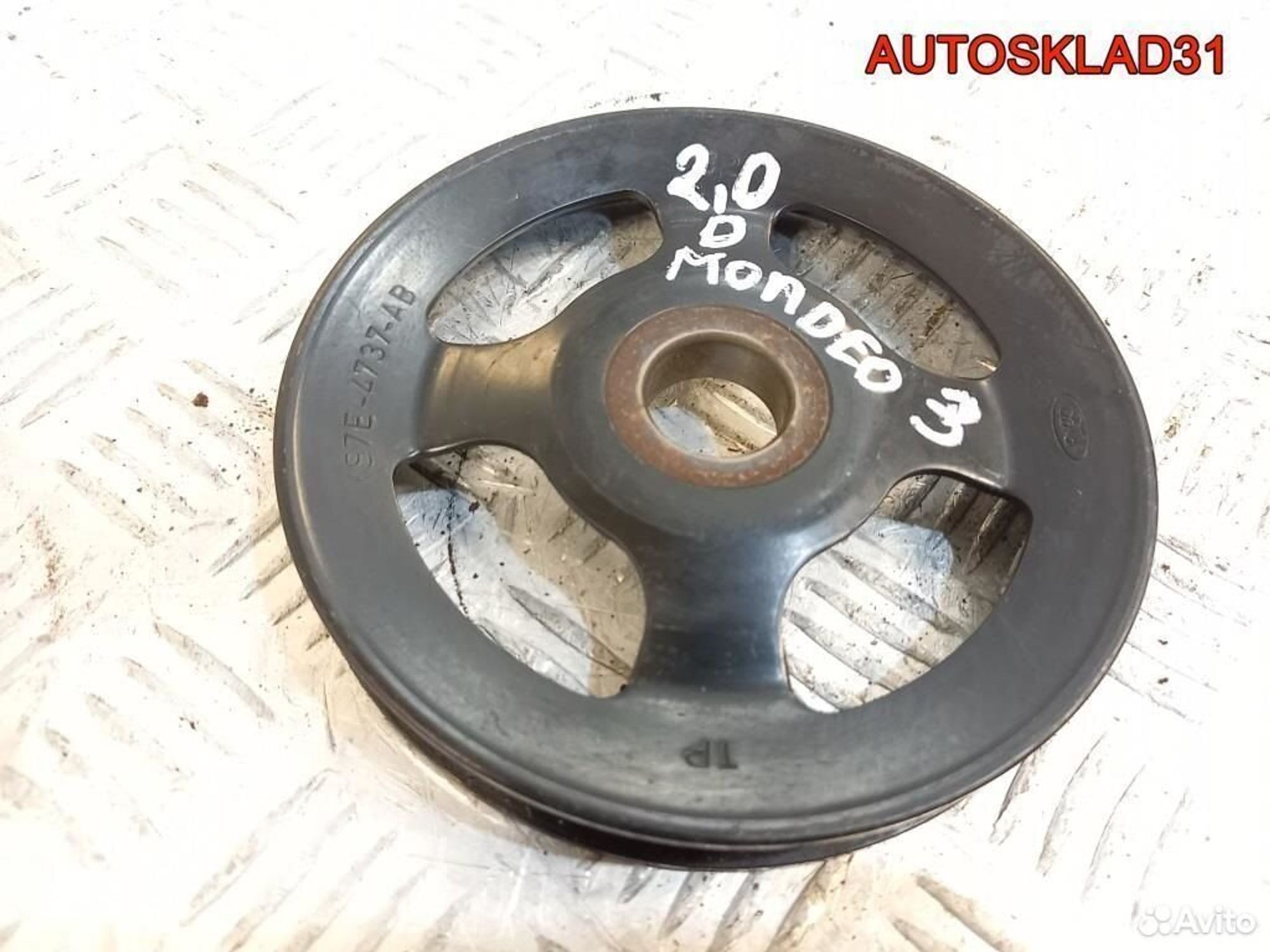 Шкив распредвала Ford Mondeo 3 2.0 TDI XS7E4737AB, 1100 рублей, Дубовое