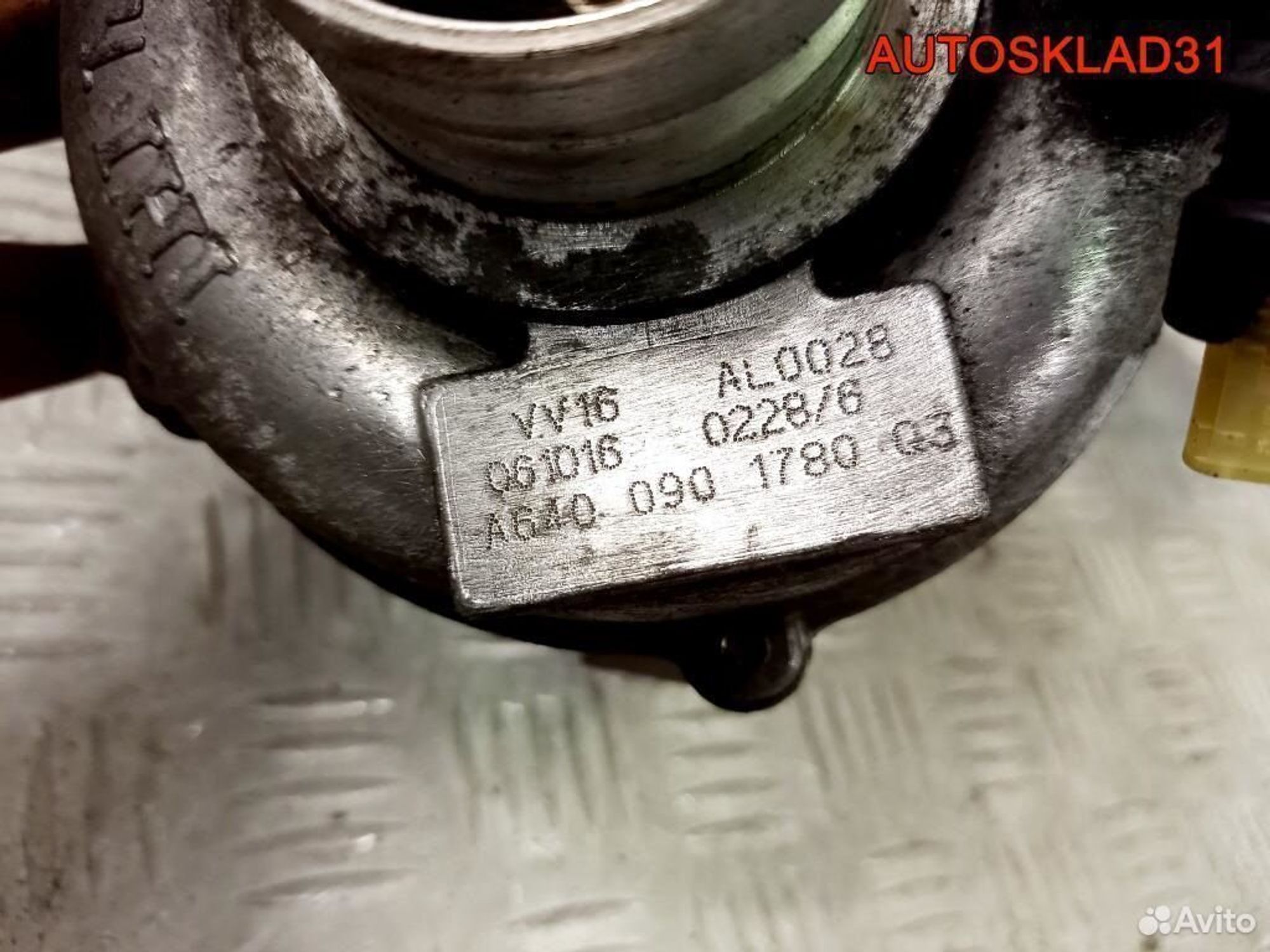 Турбина Mercedes Benz W169 2,0 CDI 6400901780, 8000 рублей, Дубовое