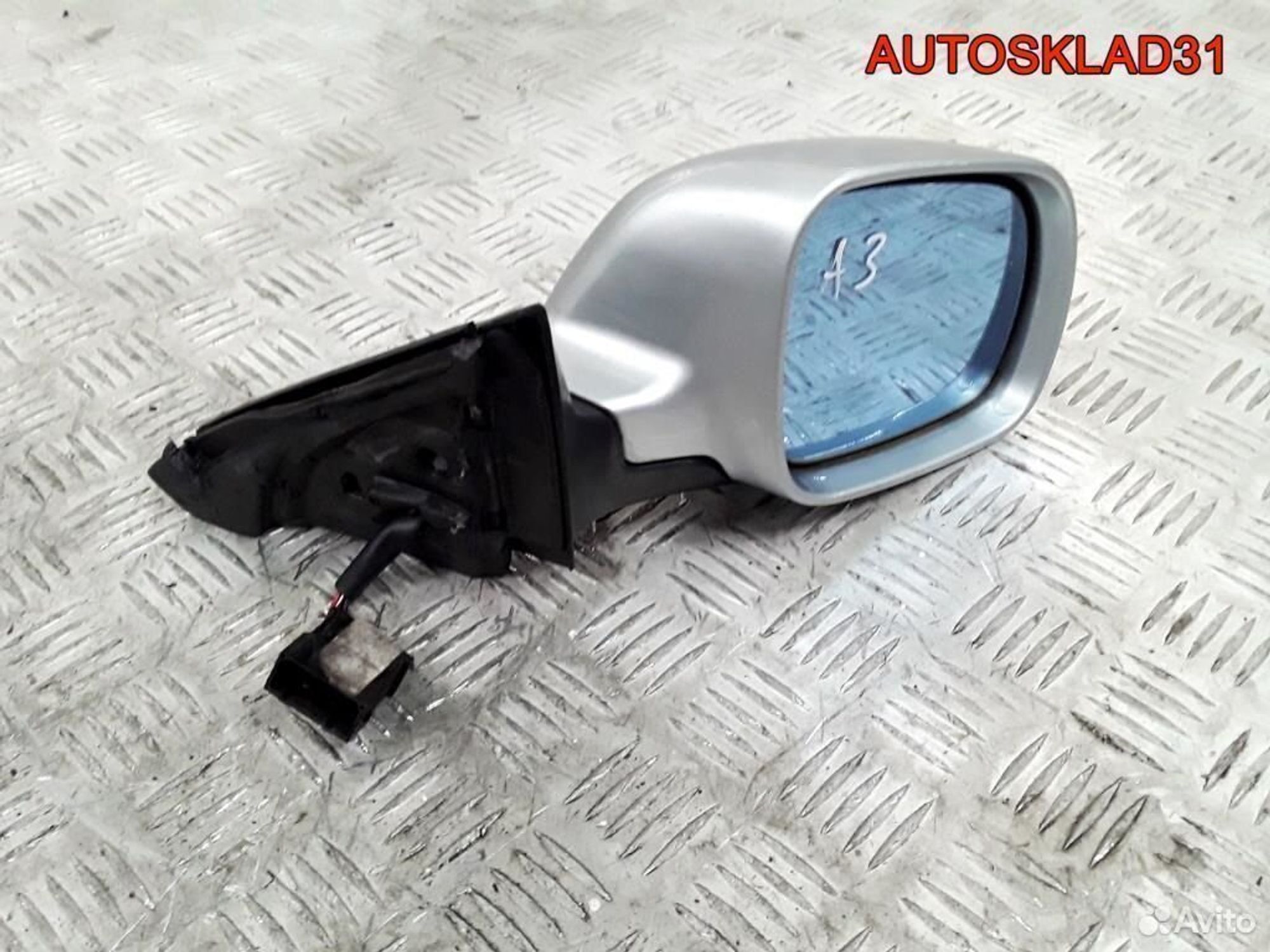 Зеркало правое электрическое Audi A3 8L1858500B, 1800 рублей, Дубовое