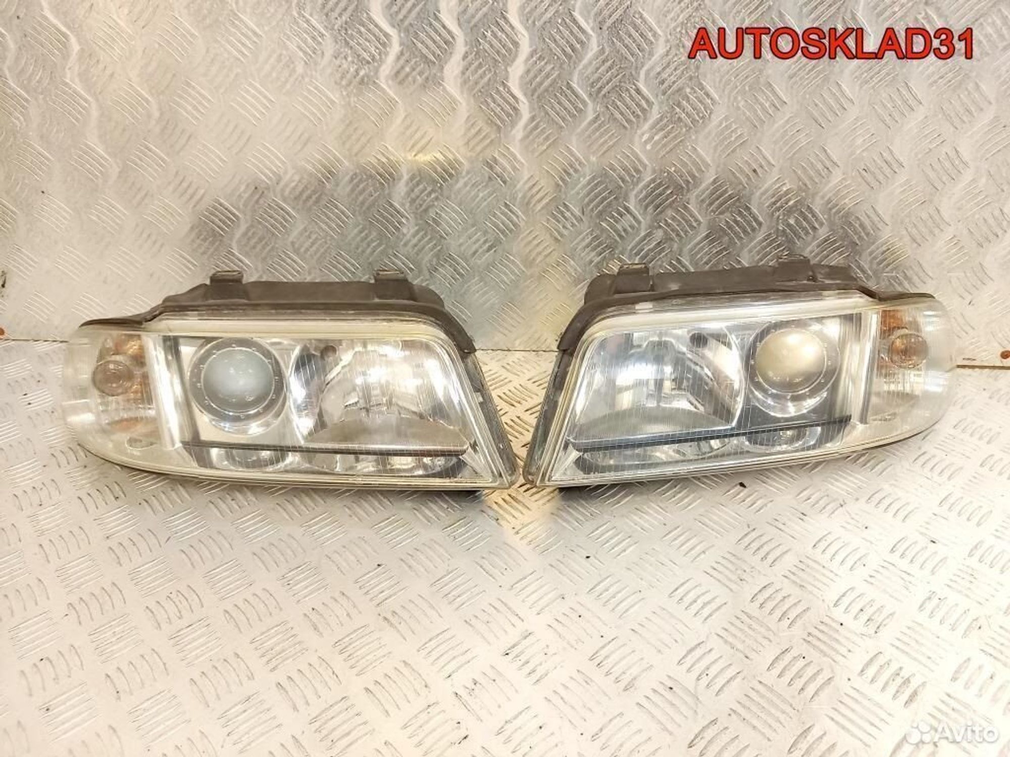 Фары комплект Ксенон Audi A4 B5 Рестайлинг, 25200 рублей, Дубовое