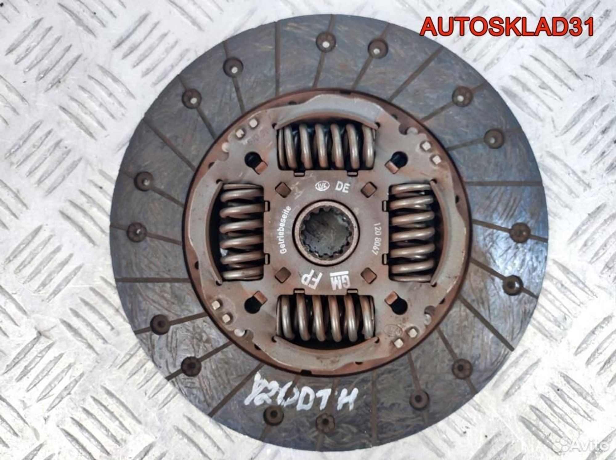 Комплект сцепления МКПП Opel Omega B 2.0 Y20DTH, 4100 рублей, Дубовое