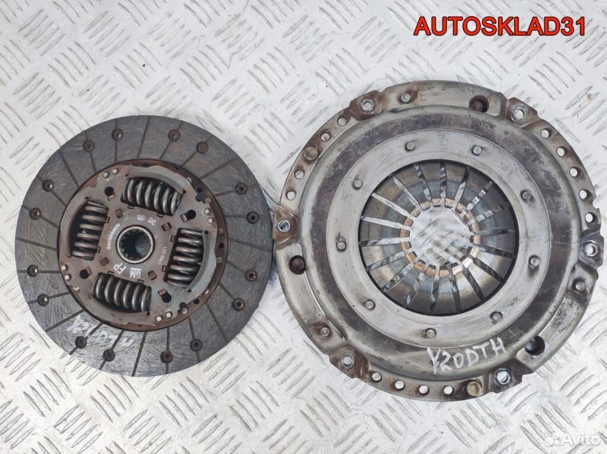 Комплект сцепления МКПП Opel Omega B 2.0 Y20DTH, 4100 рублей, Дубовое