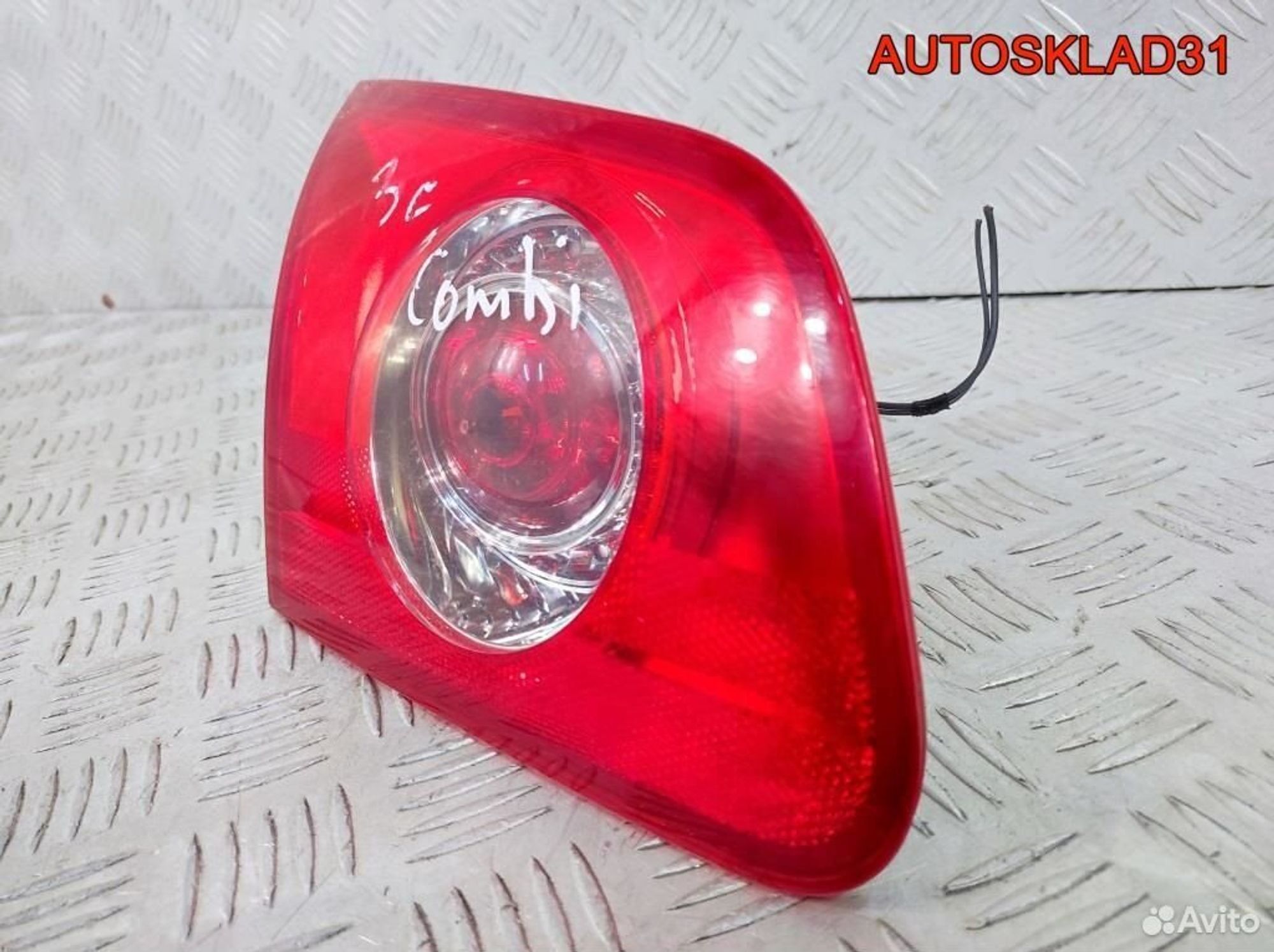 Фонарь задний внутренний левый VW Passat 3C9945093, 1700 рублей, Дубовое