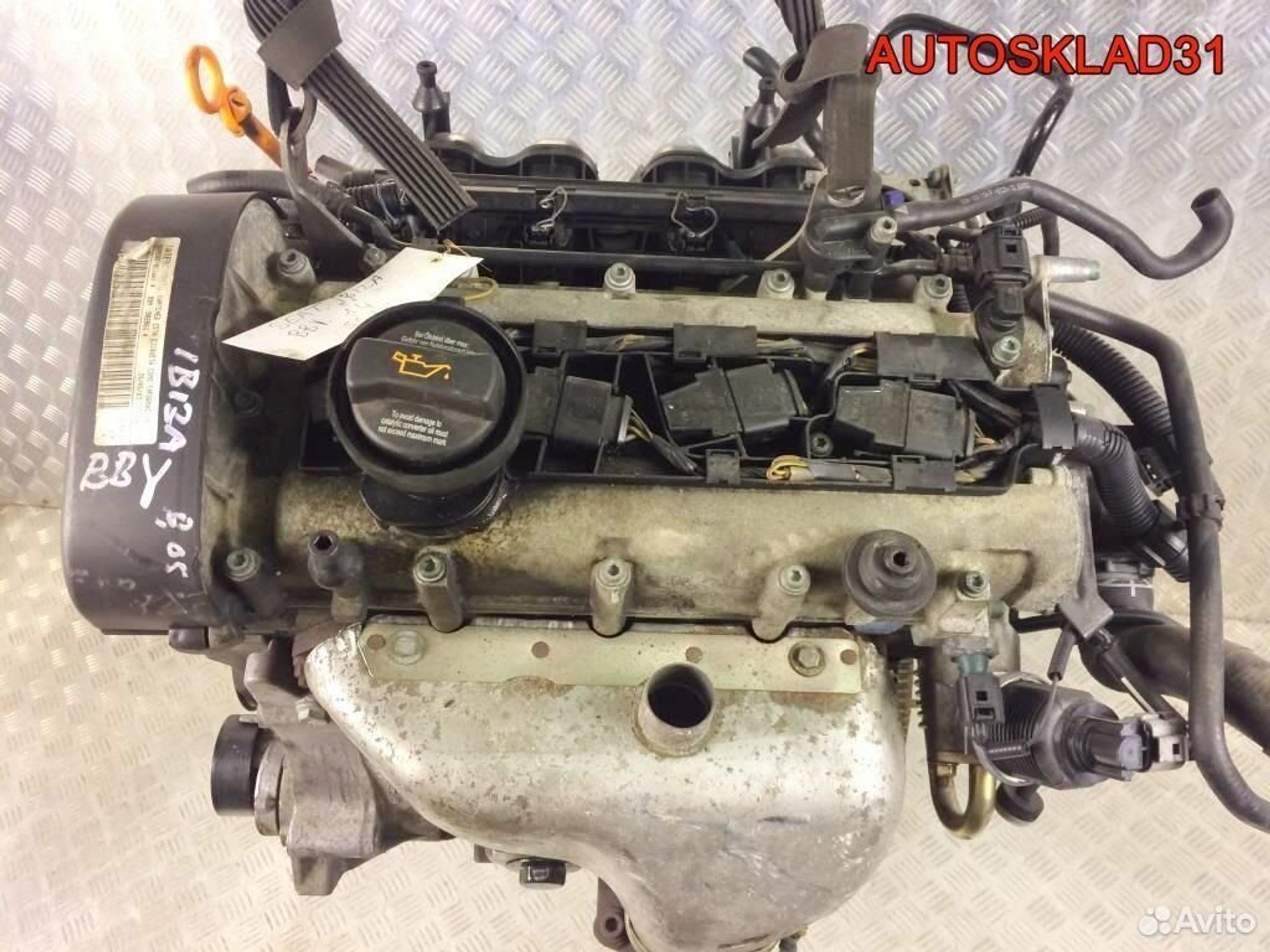 Двигатель BBY Volkswagen Polo 1.4 Бензин, 54000 рублей, Дубовое