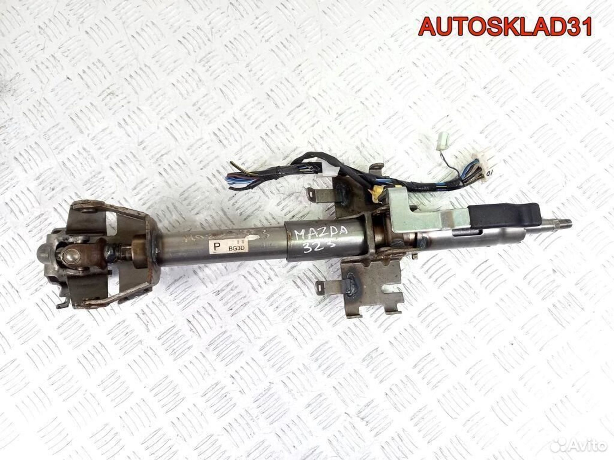 Колонка рулевая Mazda 323 BA B25G32100B, 1100 рублей, Дубовое
