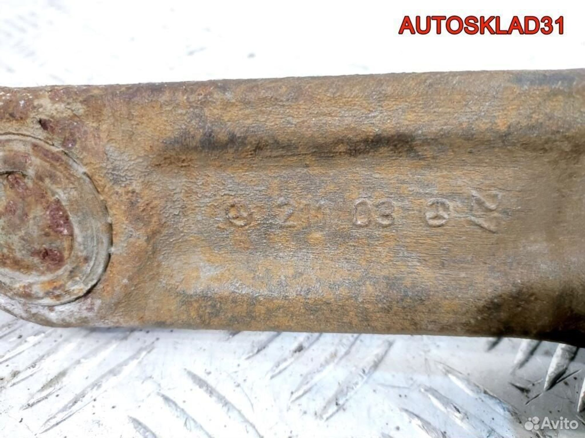 Рычаг передний нижний левый задний Mercedes W211, 1700 рублей, Дубовое