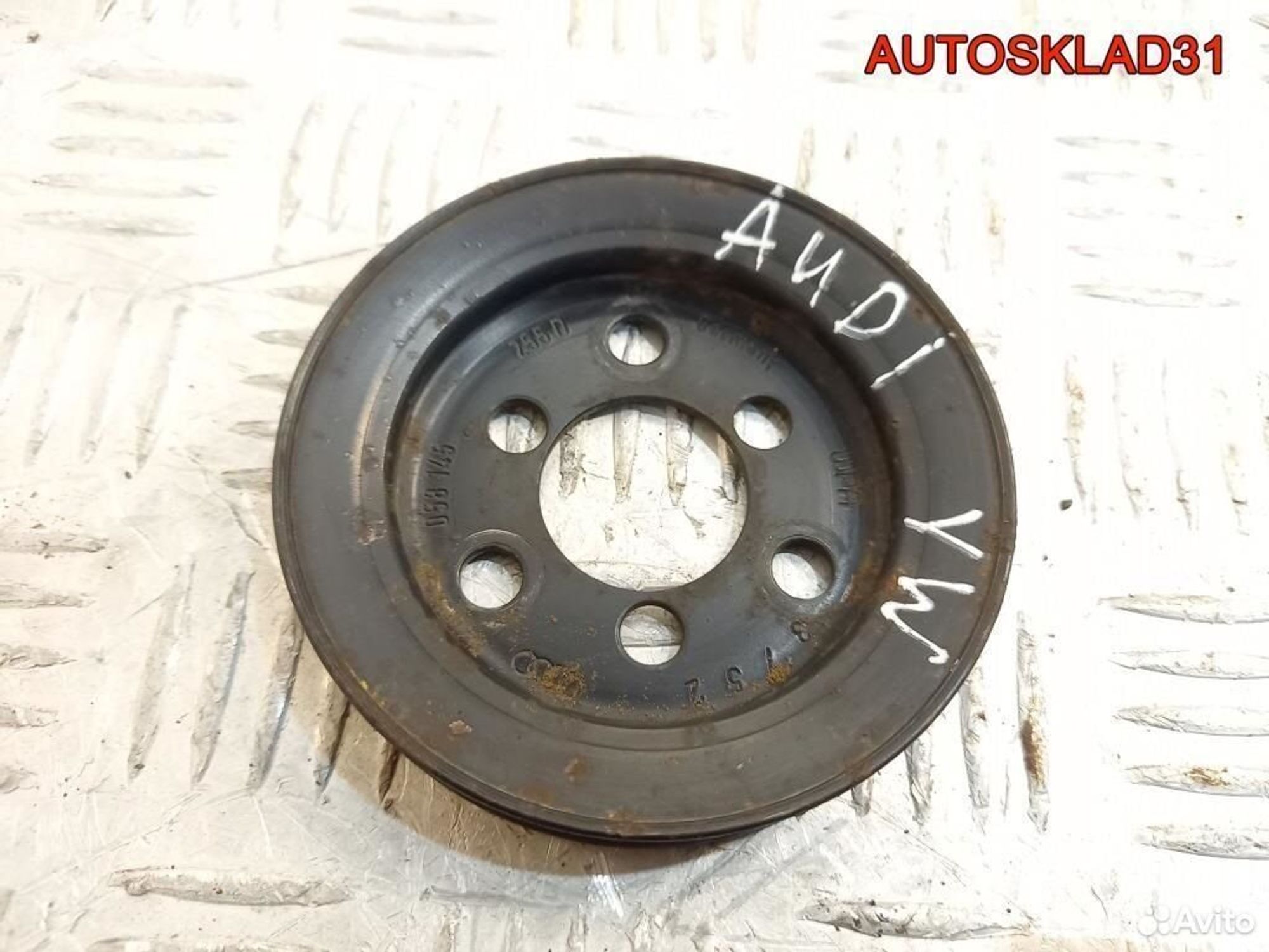 Шкив насоса гур Volkswagen Passat B5 058145255D, 1100 рублей, Дубовое