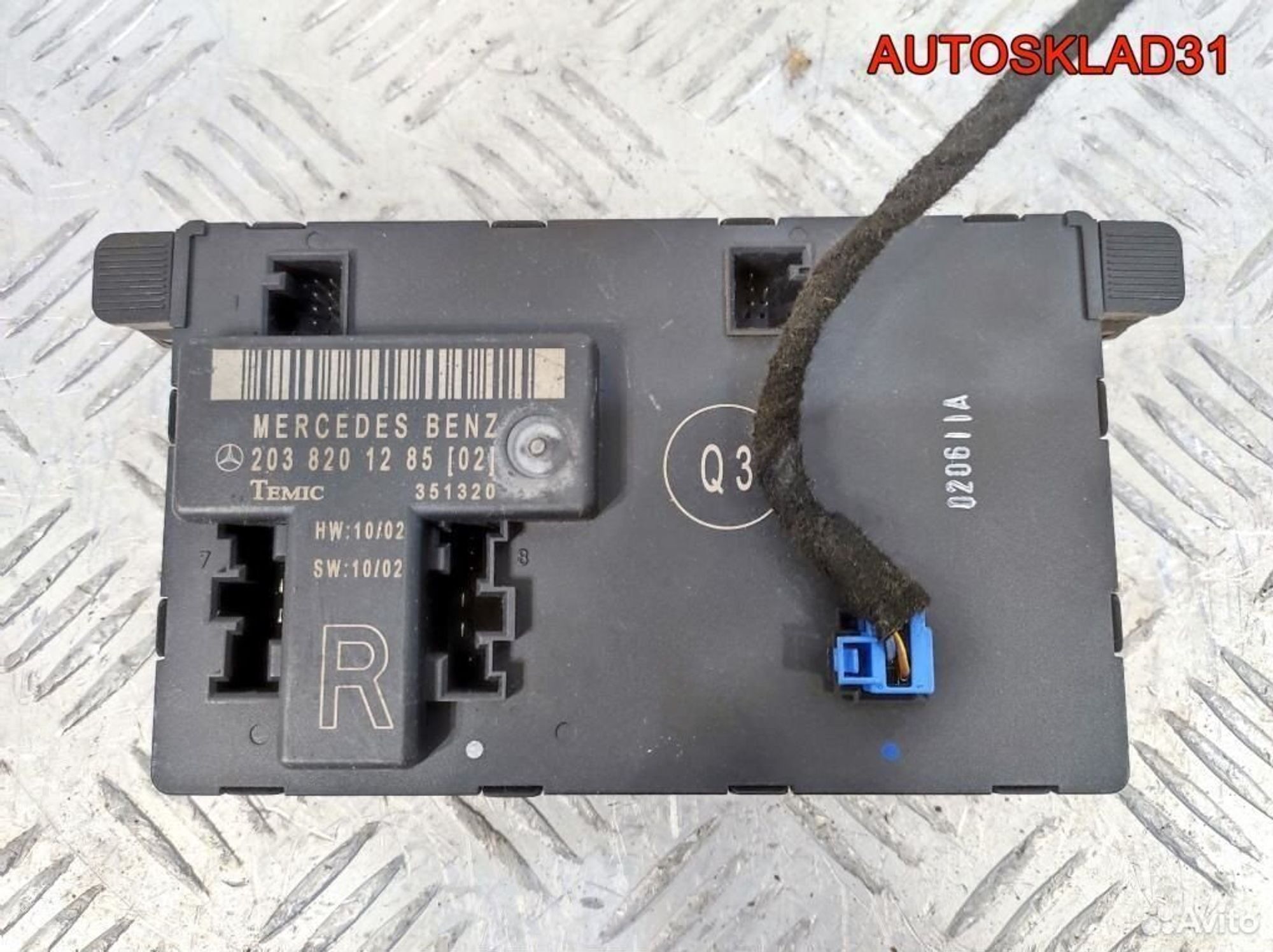 Блок комфорта Mercedes W203 A2038201285, 1100 рублей, Дубовое