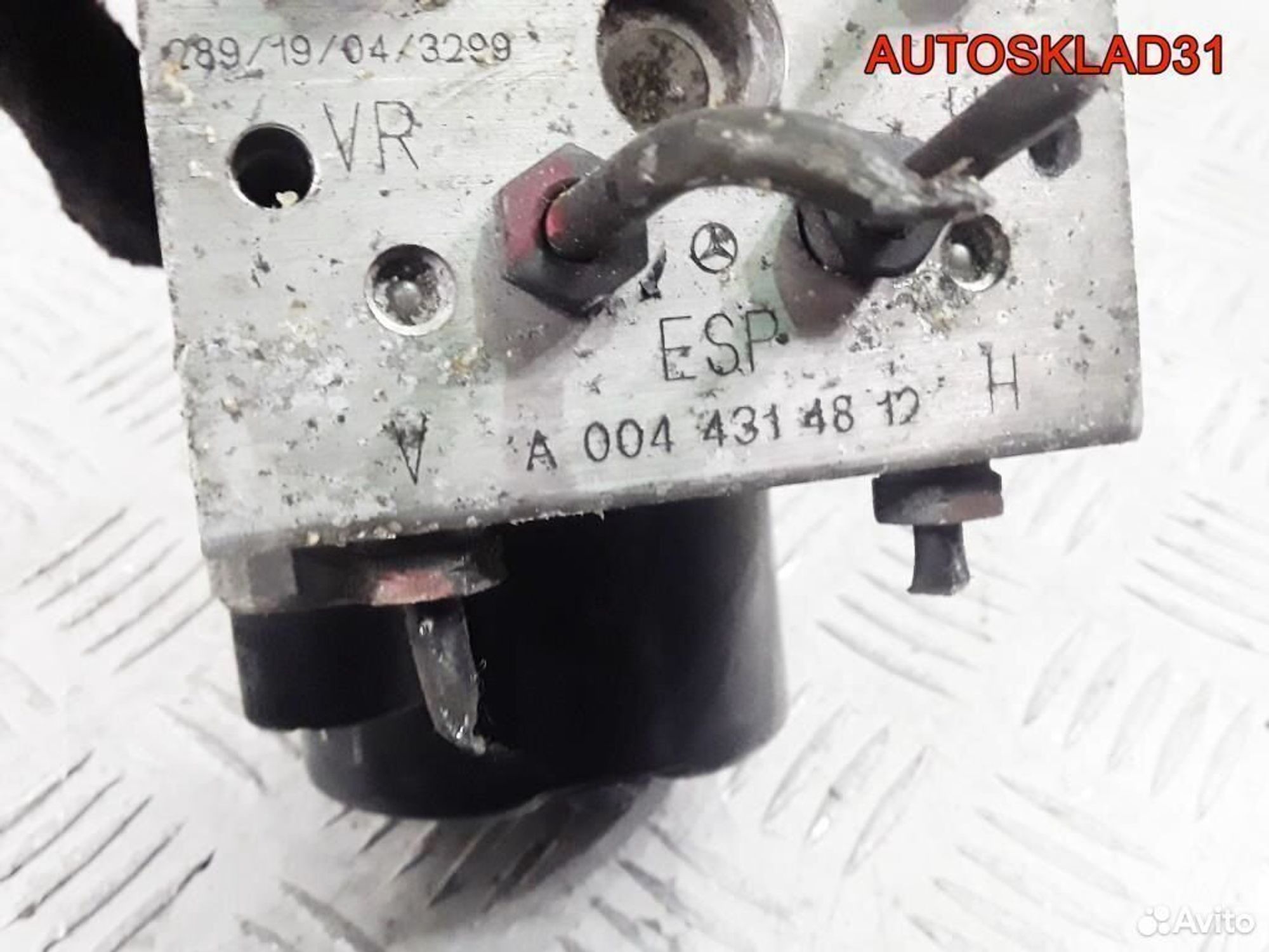 Блок абс ABS Mercedes Benz W210 A0044314812, 5700 рублей, Дубовое