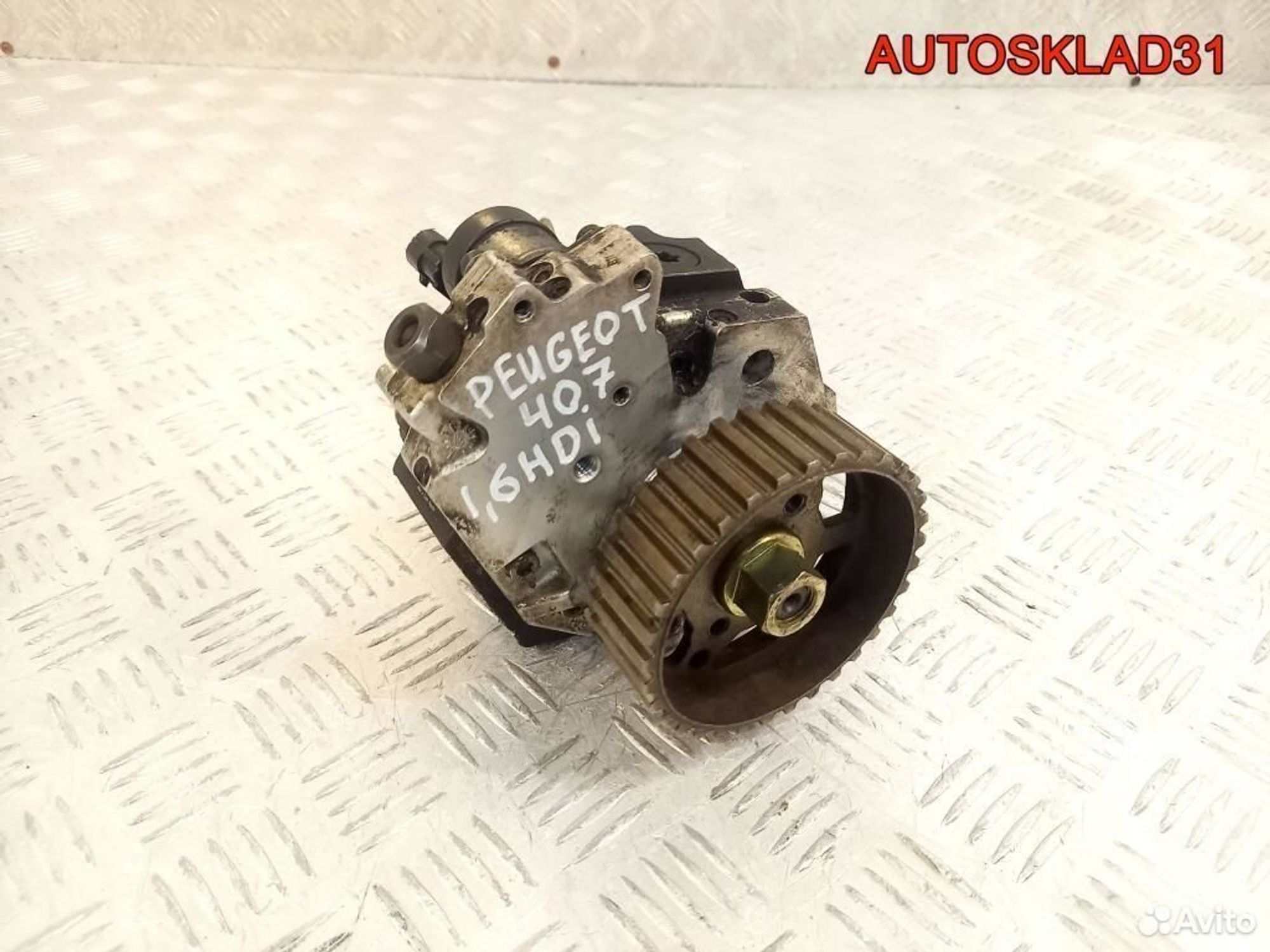 Тнвд Peugeot 407 1.6 HDI 0445010089, 7700 рублей, Дубовое