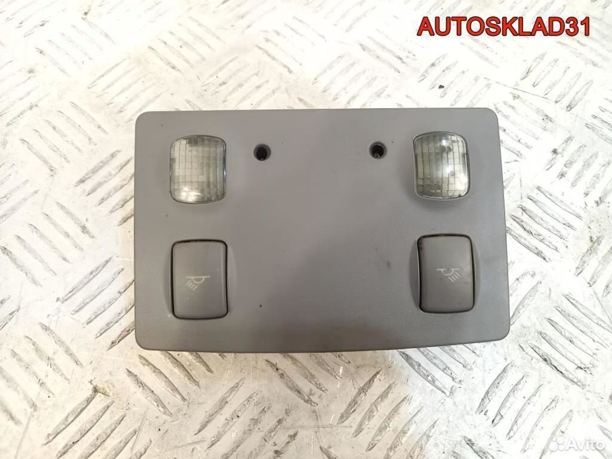 Плафон салона передний Audi A6 C5 4B0947303, 1100 рублей, Дубовое