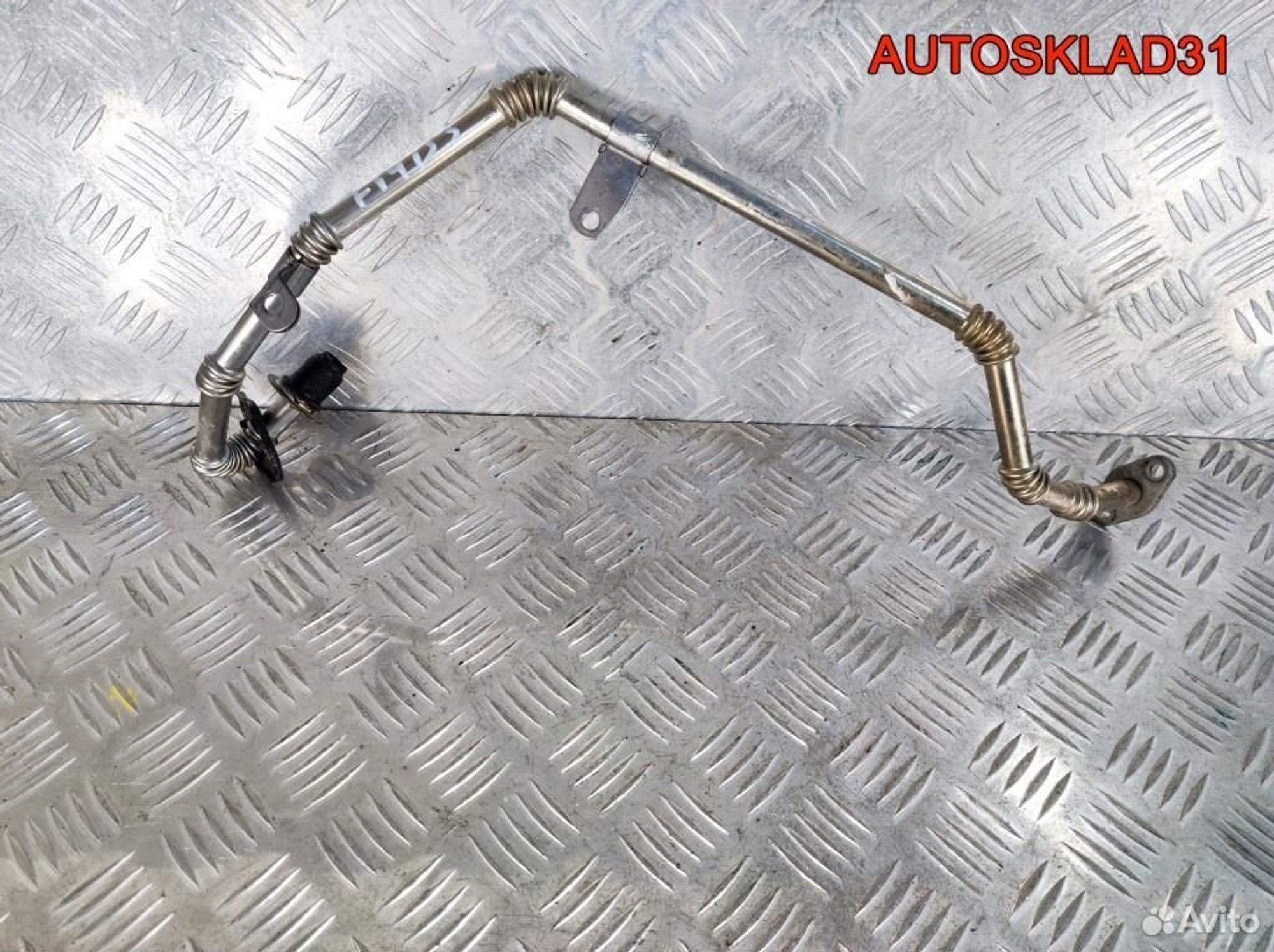 Трубка EGR Chevrolet Aveo T200 1.4 F14D3 96878450, 1100 рублей, Дубовое