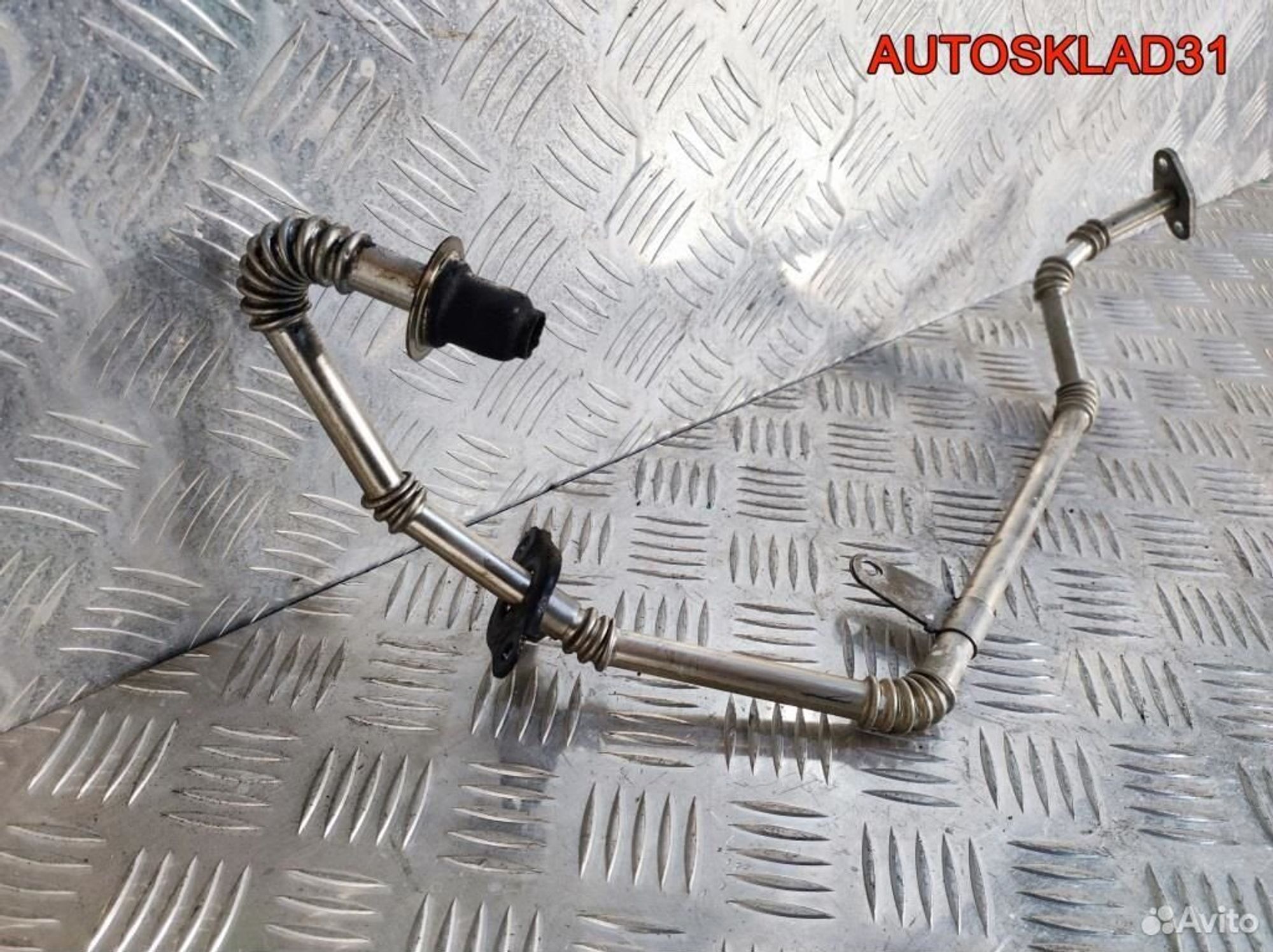 Трубка EGR Chevrolet Aveo T200 1.4 F14D3 96878450, 1100 рублей, Дубовое