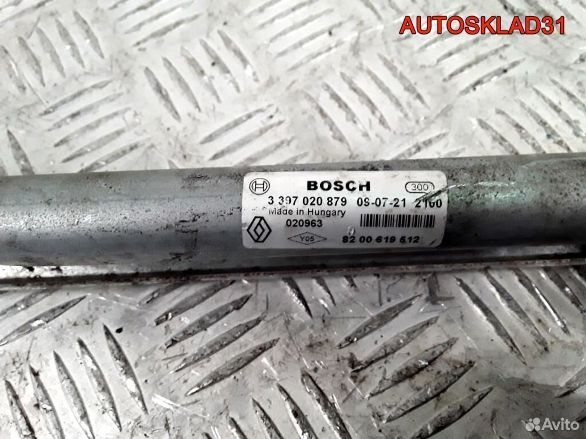 Трапеция дворников Renault Logan 8200619512, 2700 рублей, Дубовое