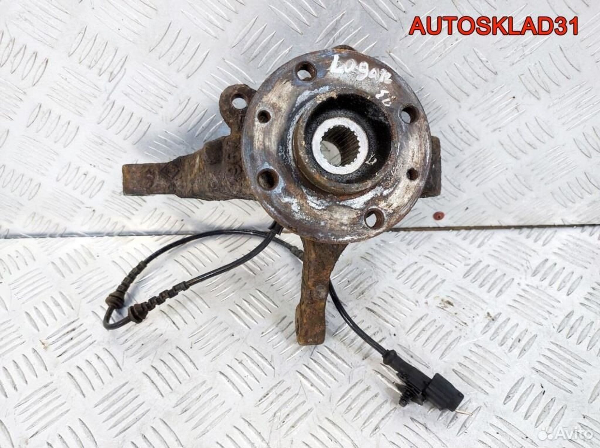 Кулак поворотный передний правый Renault Logan, 3600 рублей, Дубовое