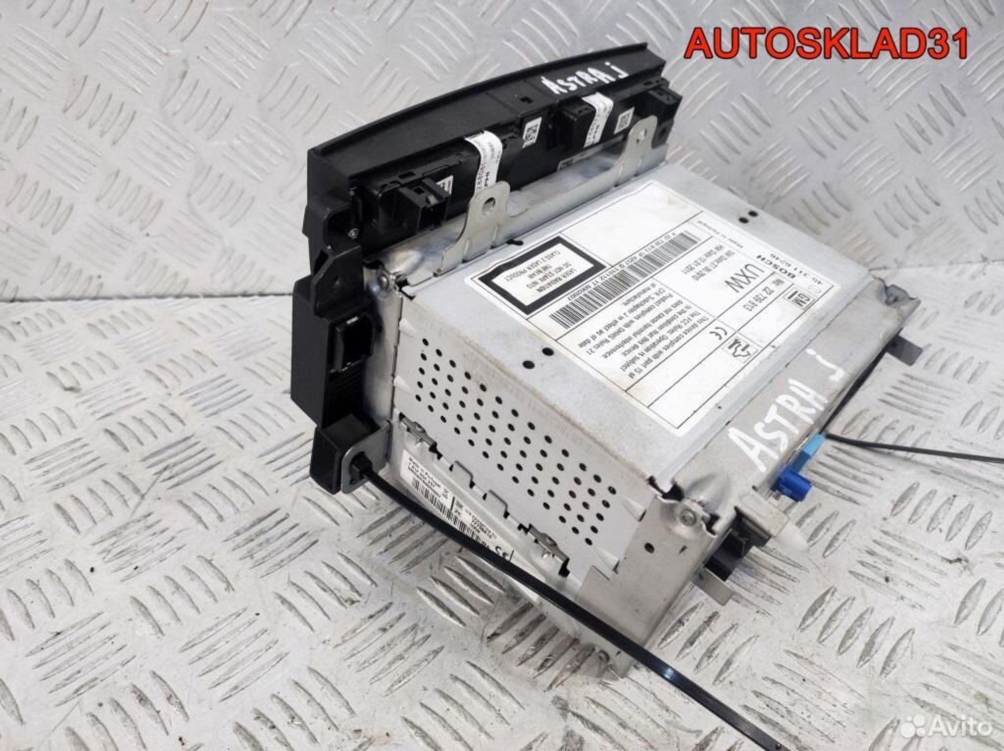 Магнитола Opel Astra J 22739813, 10400 рублей, Дубовое