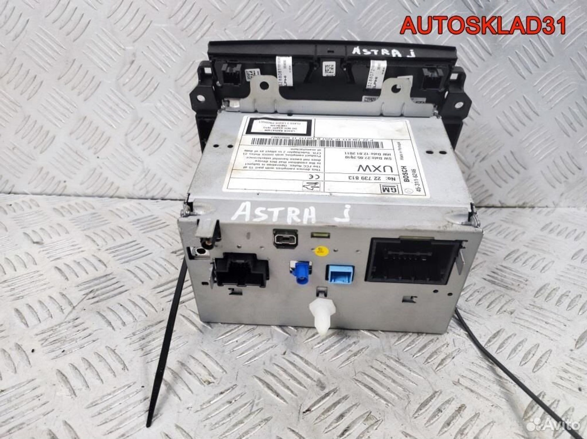 Магнитола Opel Astra J 22739813, 10400 рублей, Дубовое