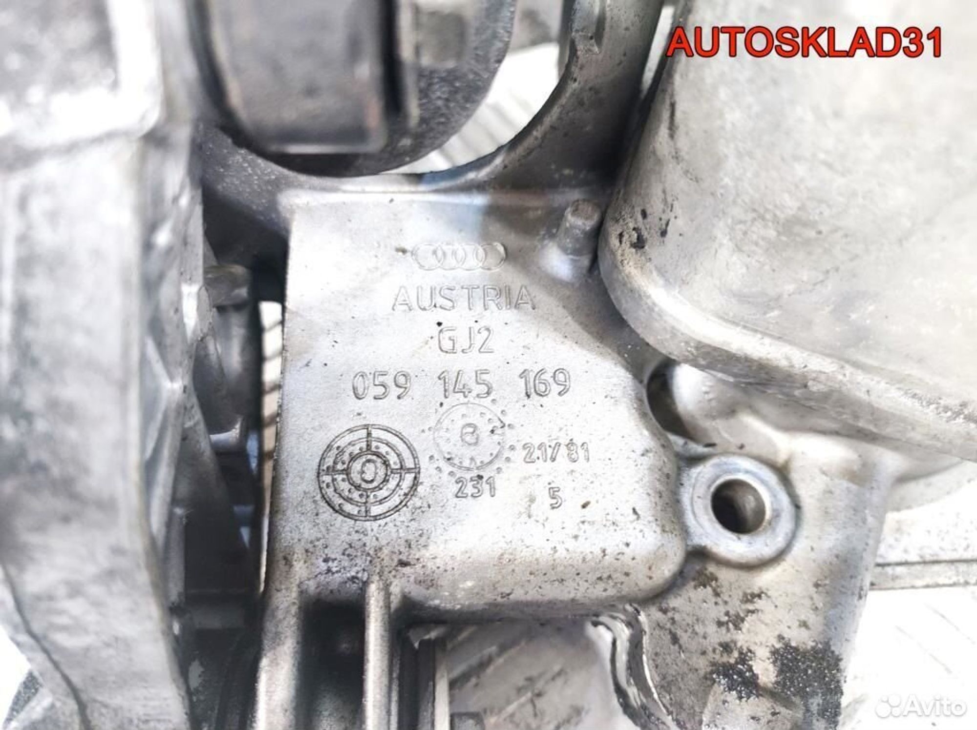 Кронштейн Гура Audi A6 C5 2.5 TDI 059145169, 4900 рублей, Дубовое