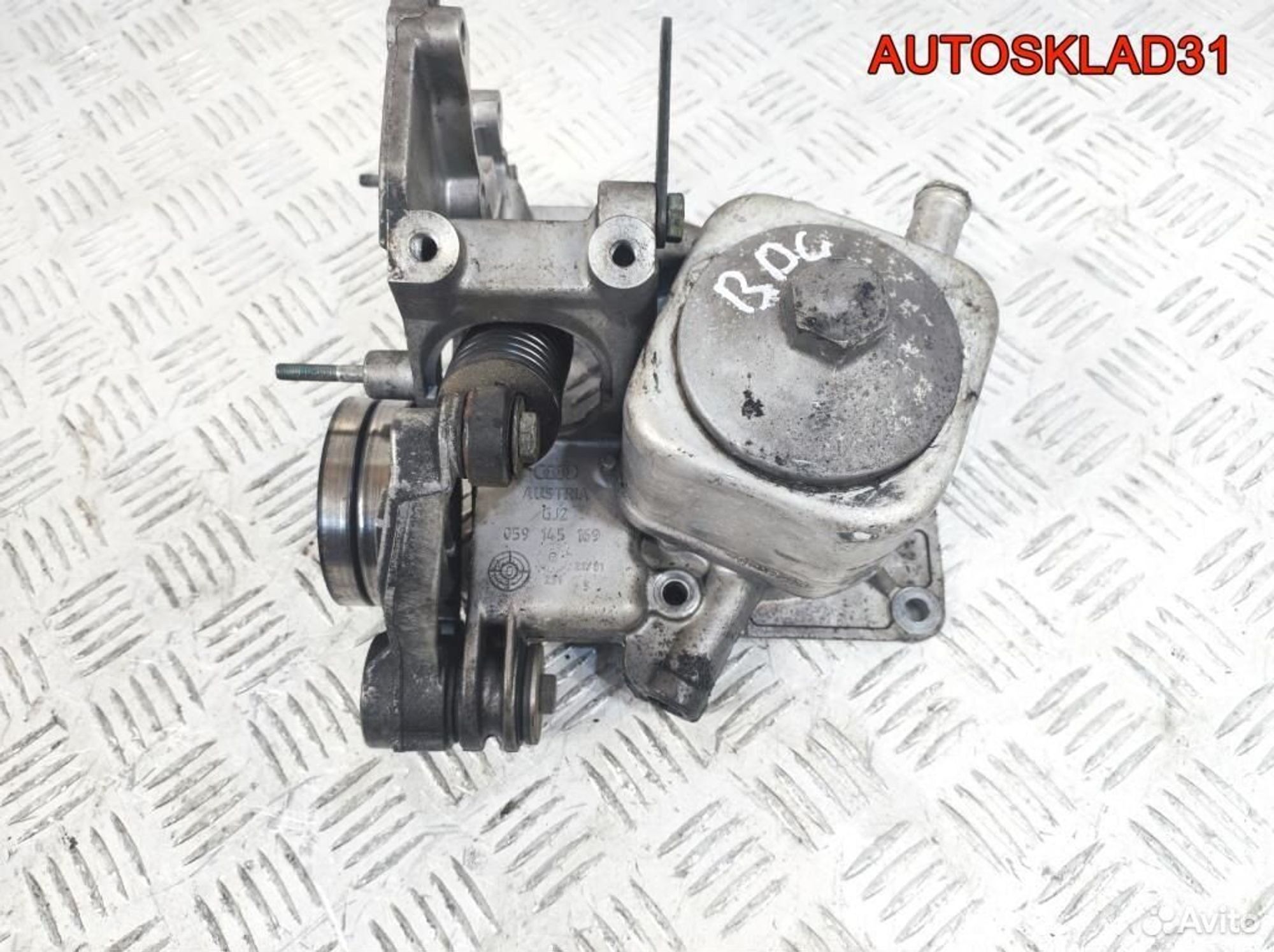 Кронштейн Гура Audi A6 C5 2.5 TDI 059145169, 4900 рублей, Дубовое