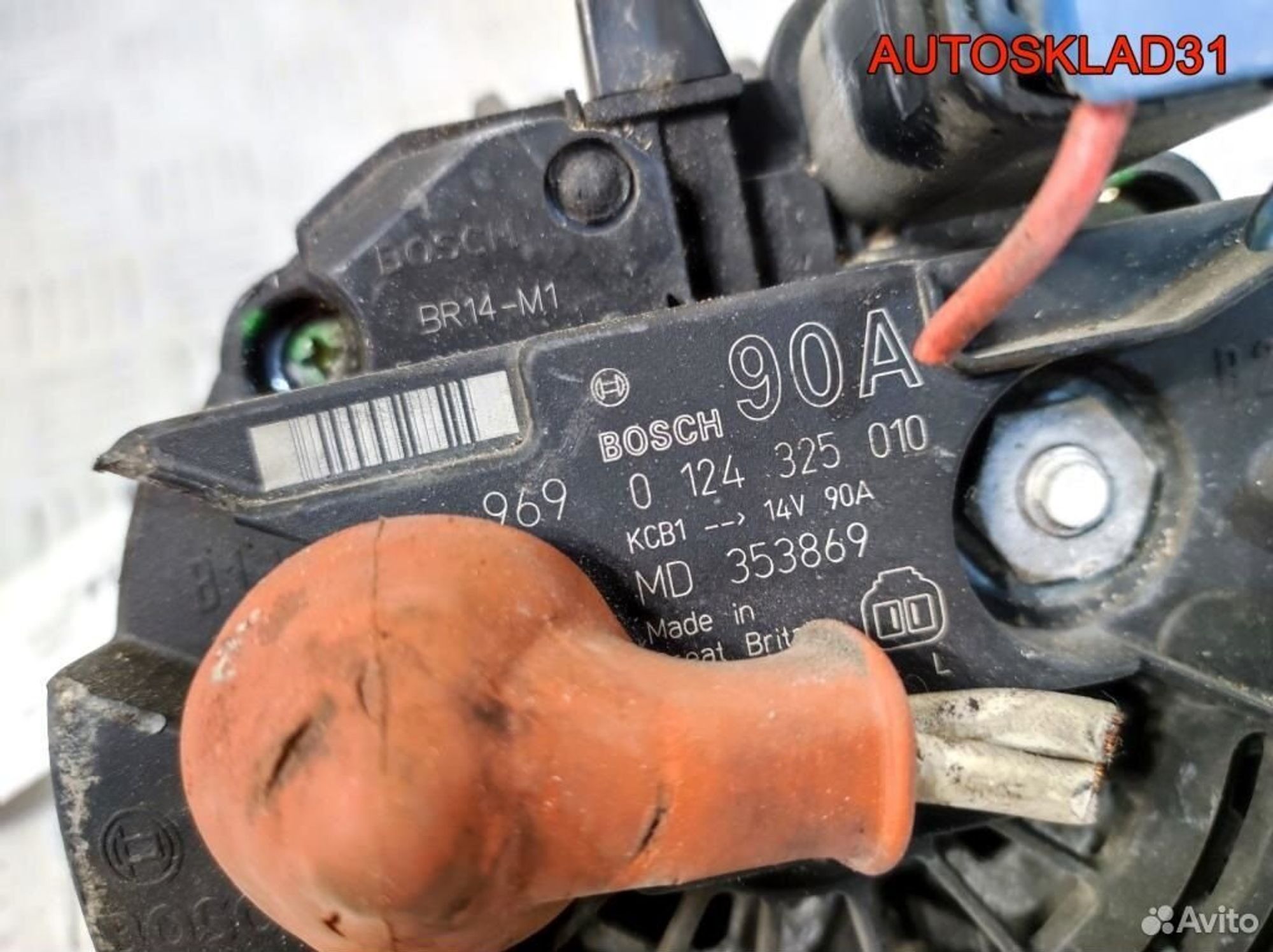 Генератор 90A Mitsubishi Carisma DA MD353869, 10000 рублей, Дубовое