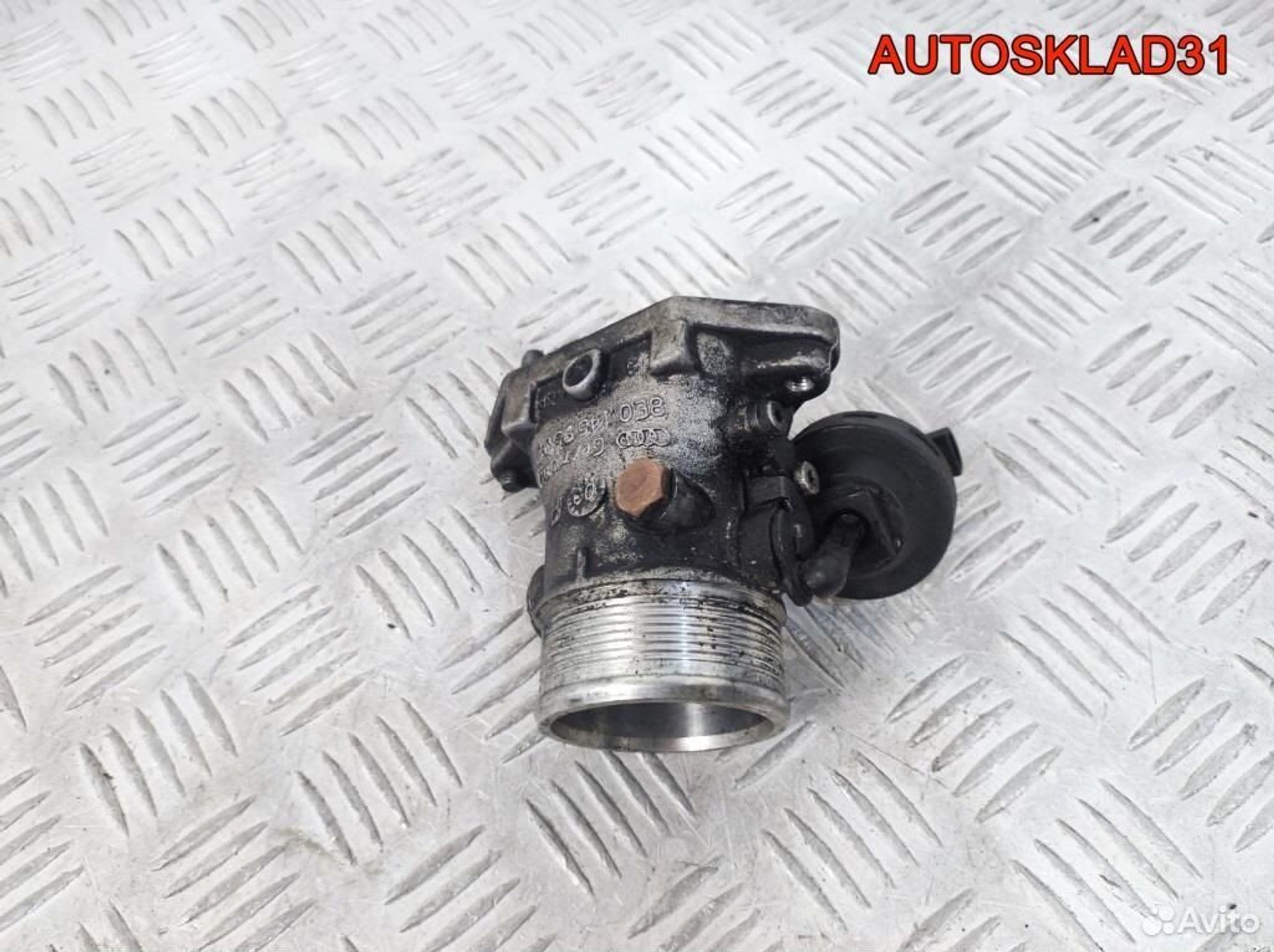 Заслонка дроссельная Audi A4 B6 2.5 TDI 8E0145950C, 1800 рублей, Дубовое