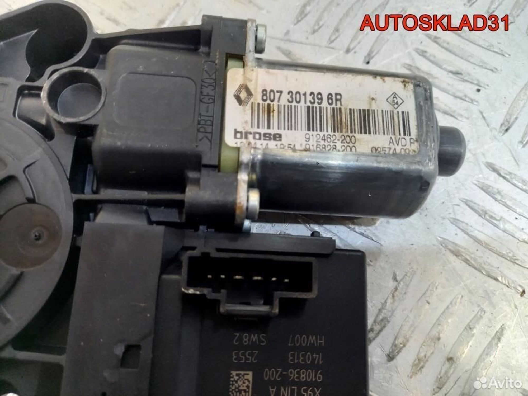 Моторчик стеклоподъемника передний Renault Megane, 1800 рублей, Дубовое