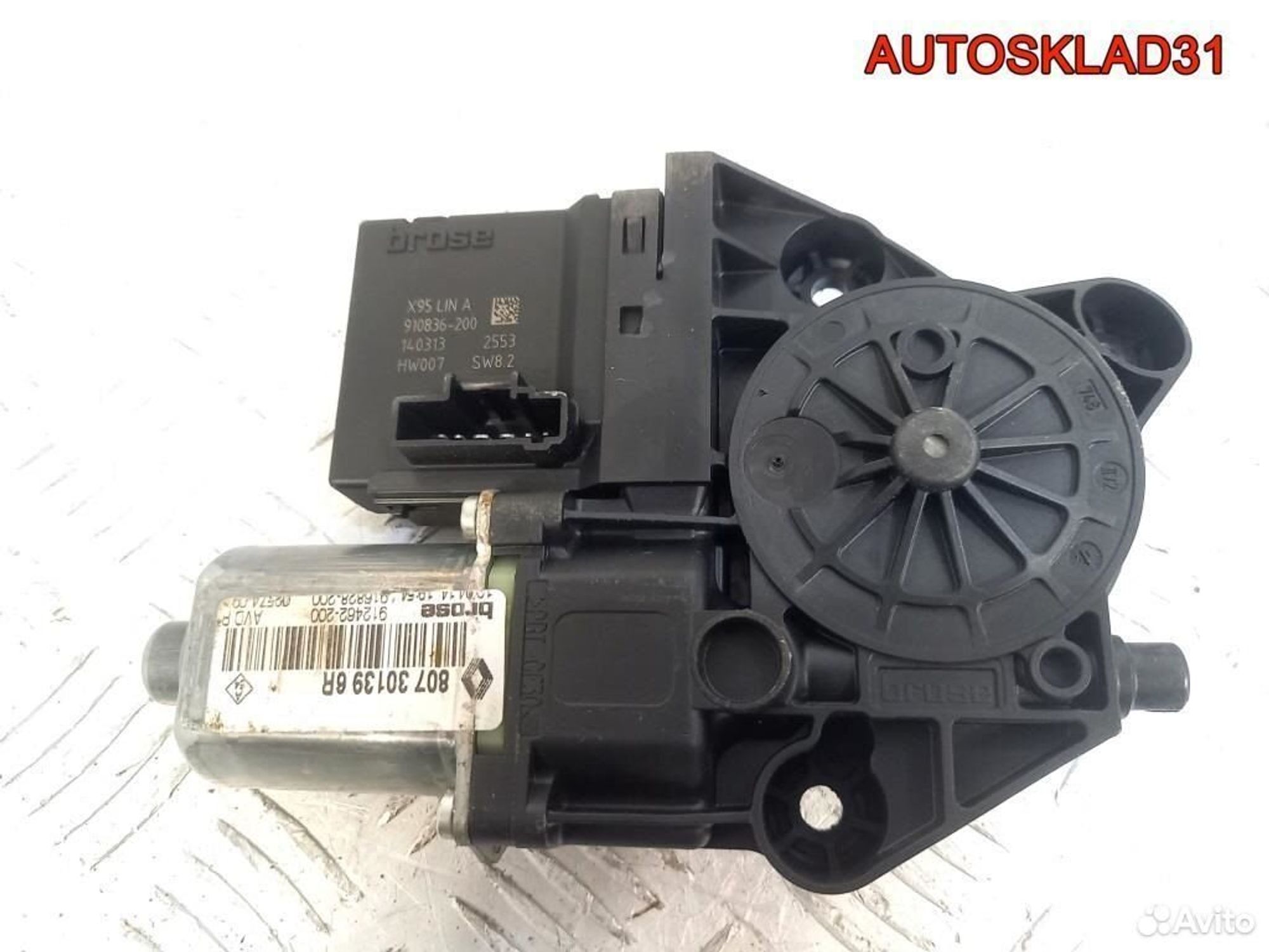 Моторчик стеклоподъемника передний Renault Megane, 1800 рублей, Дубовое