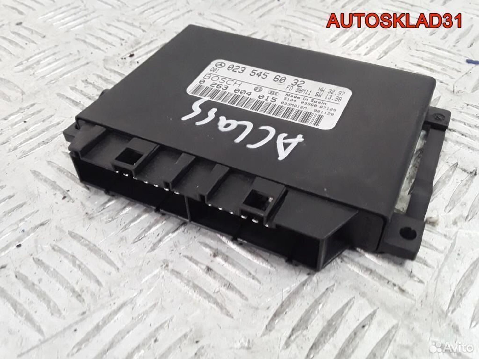 Блок парктроников Mercedes Benz W168 A0235456032, 1700 рублей, Дубовое