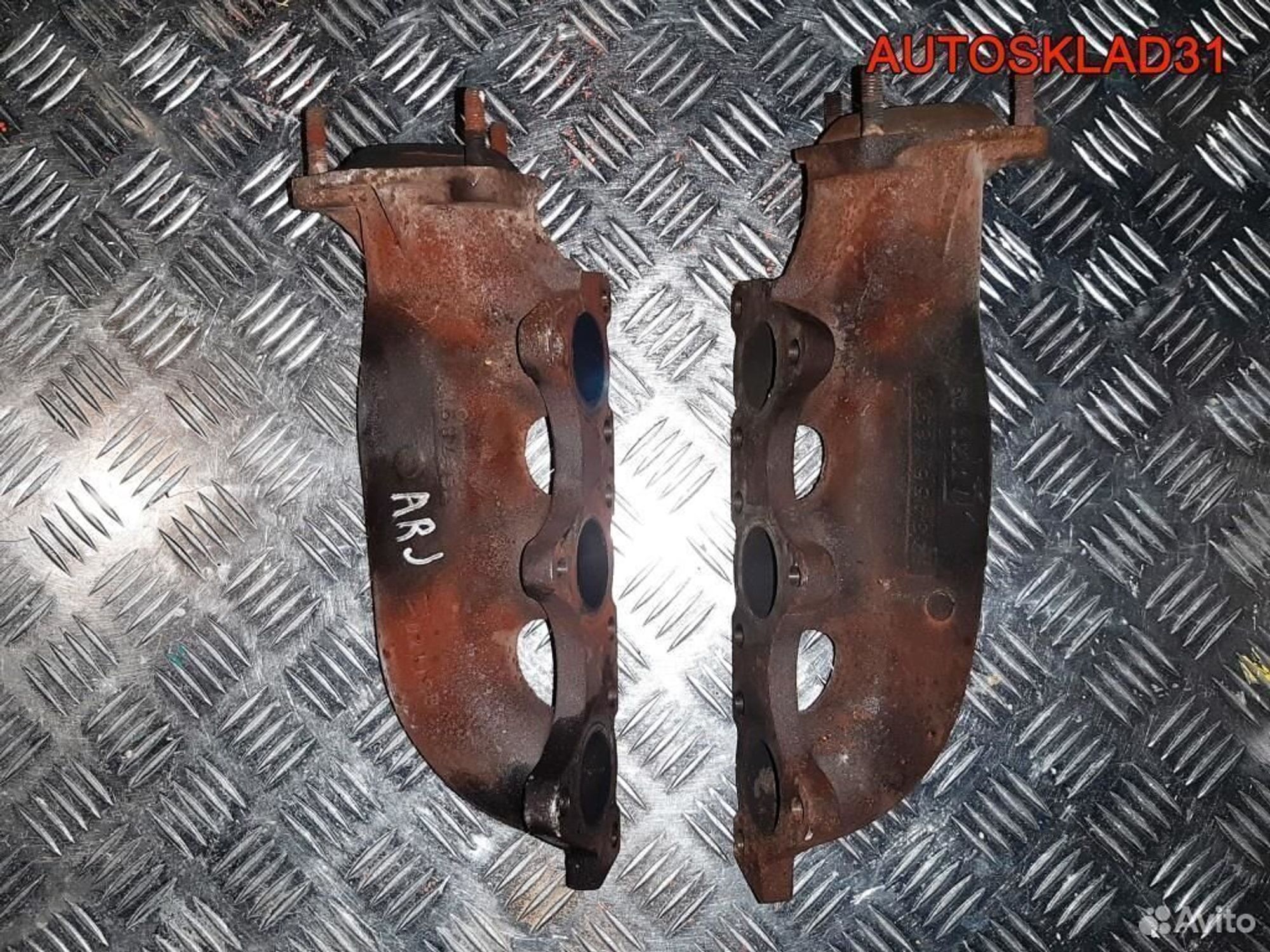 Коллектор выпускной Audi A6 C5 2,4 ARJ 078253034AR, 500 рублей, Дубовое