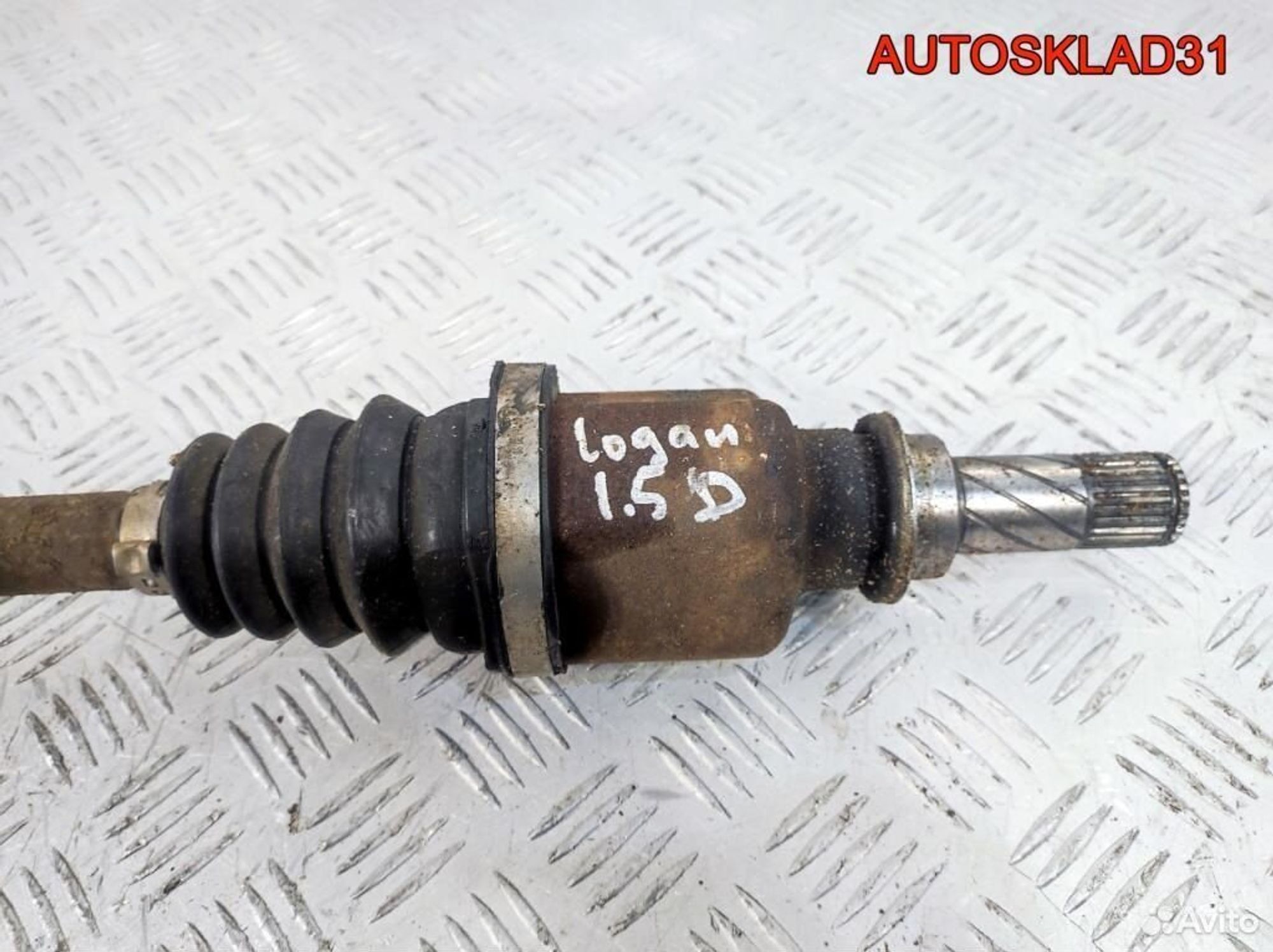 Полуось передняя левая Renault Logan 1.5 дизель, 3600 рублей, Дубовое