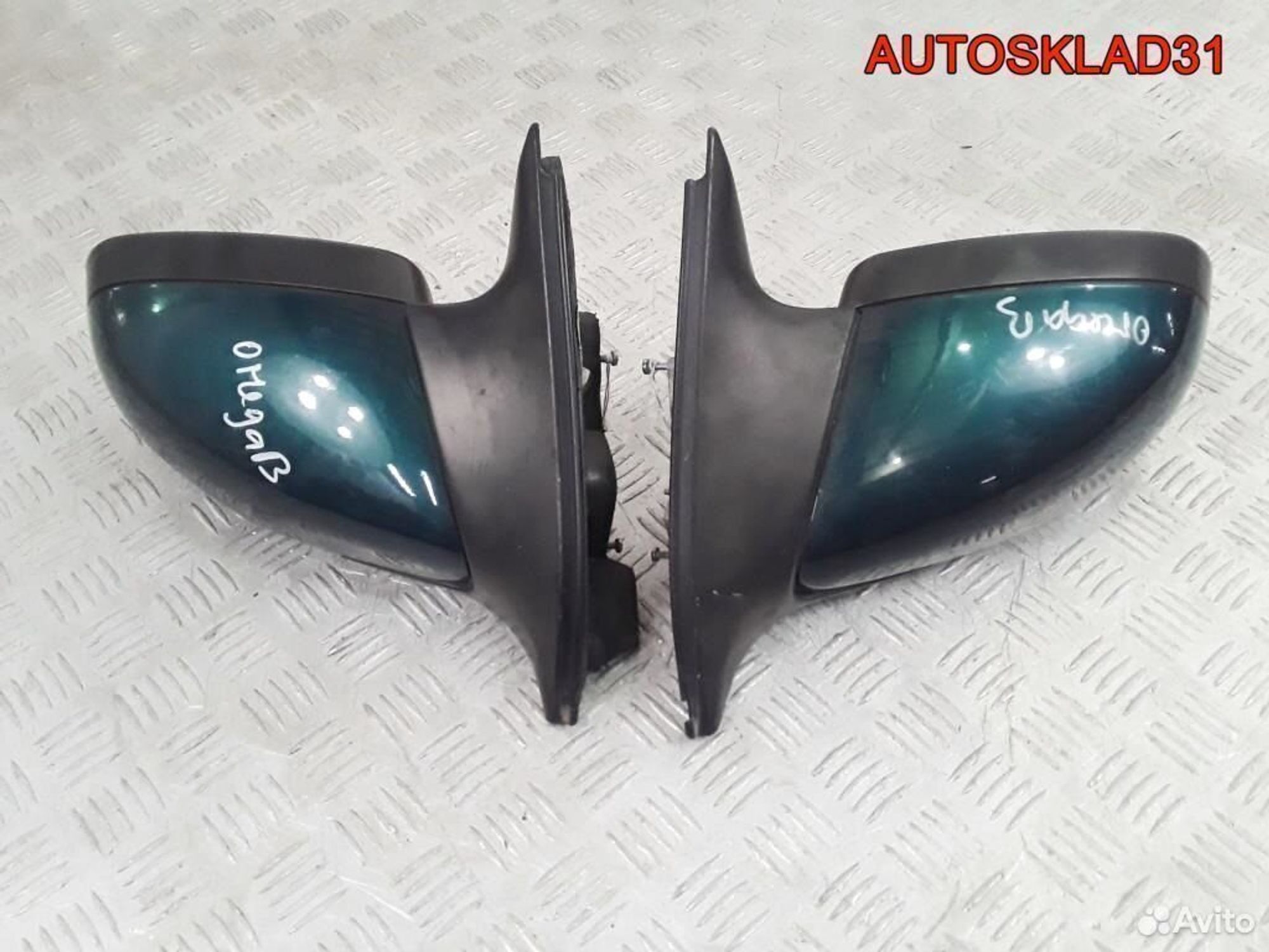 Зеркало электрическое Opel Omega B дорестайлиг, 2100 рублей, Дубовое