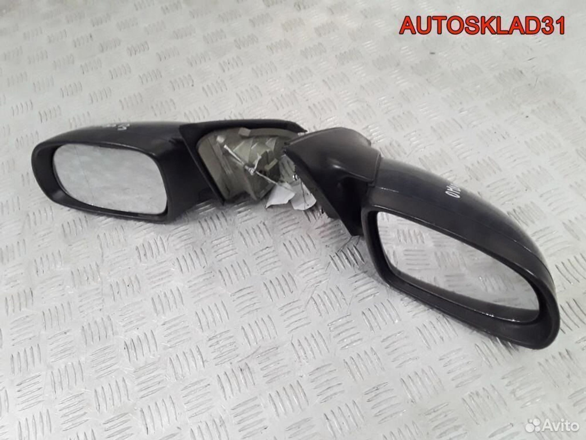 Зеркало электрическое Opel Omega B дорестайлиг, 2100 рублей, Дубовое