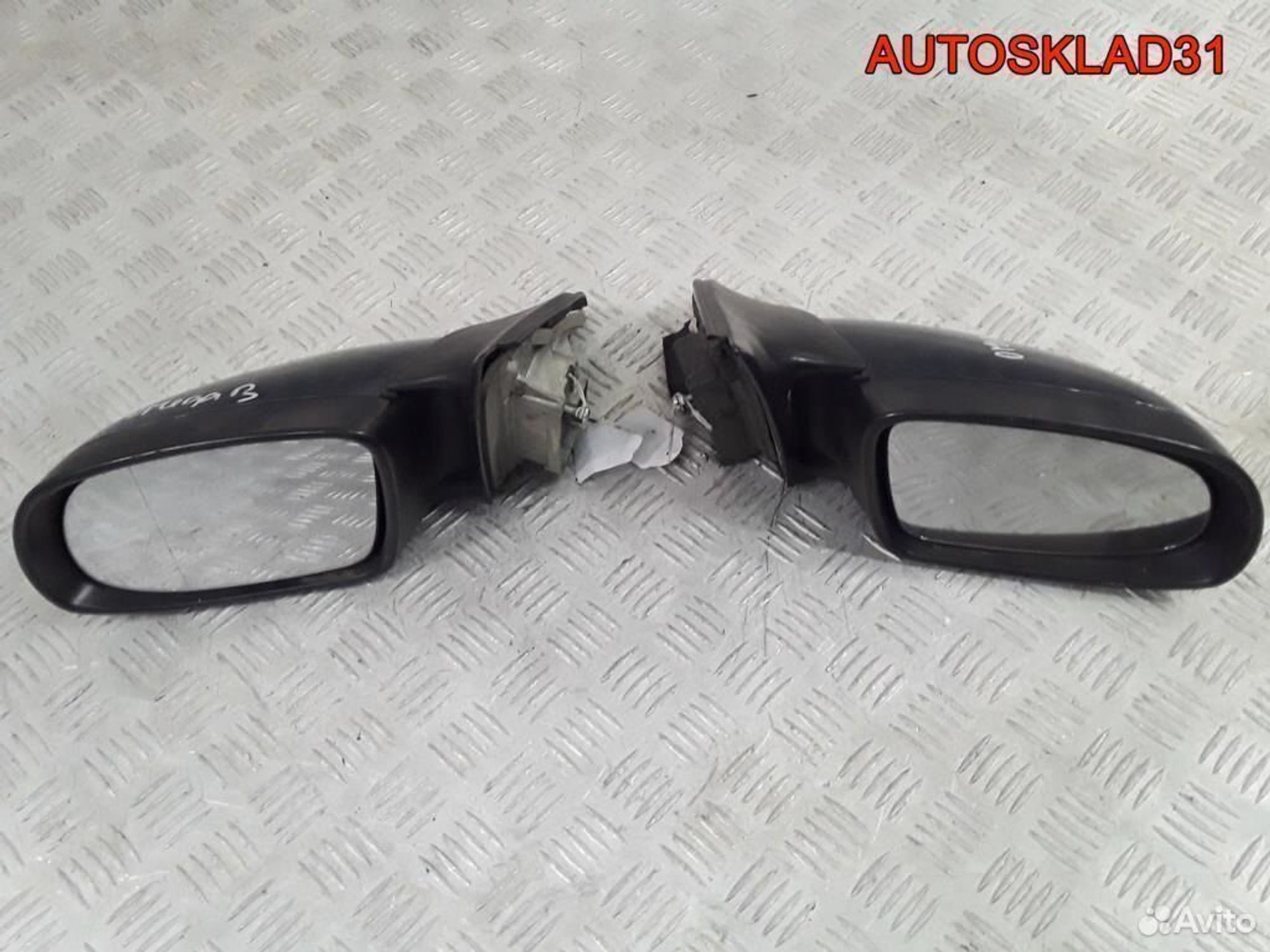 Зеркало электрическое Opel Omega B дорестайлиг, 2100 рублей, Дубовое