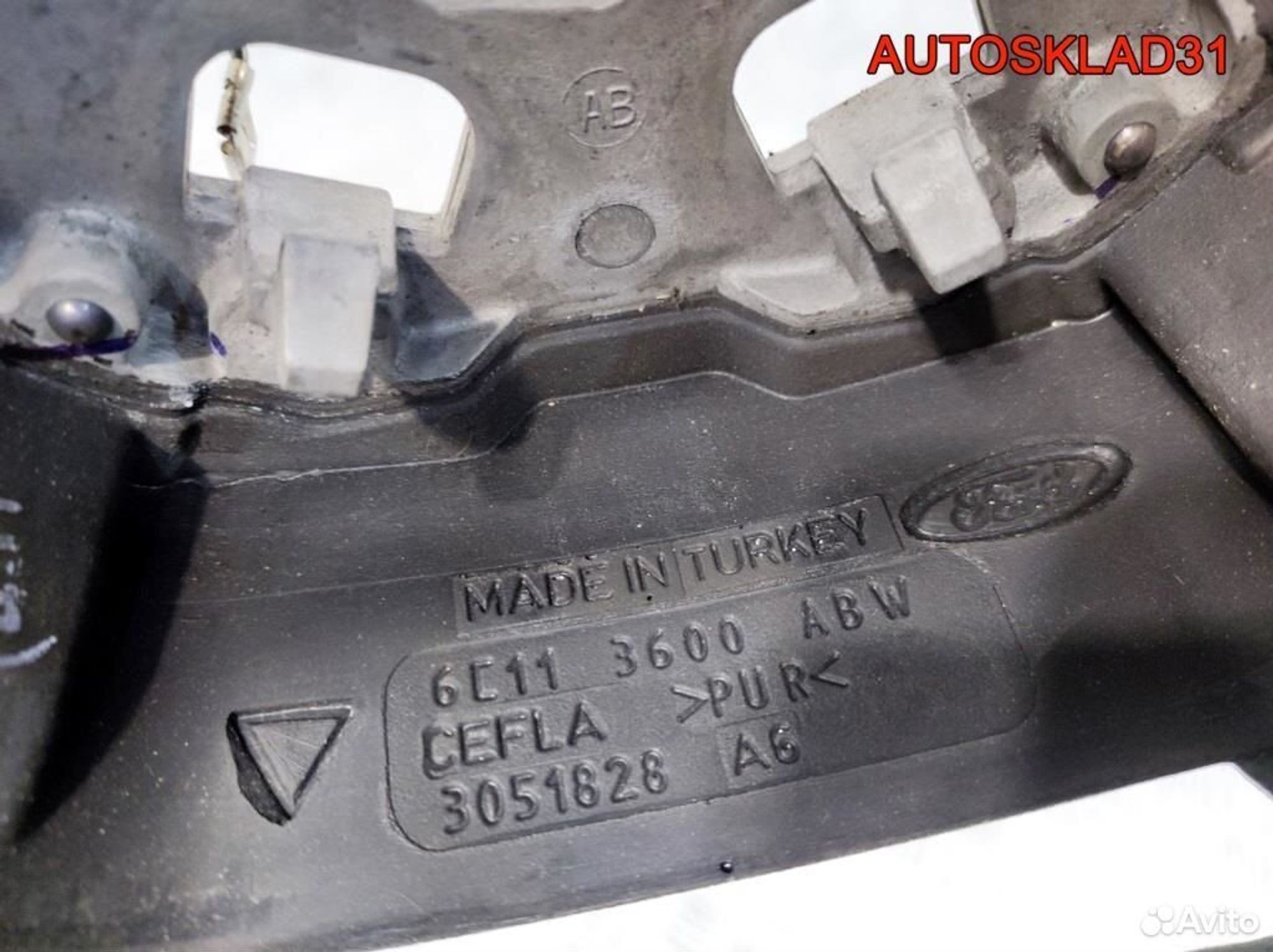 Рулевое колесо Ford Tourneo Connect 6C113600ABW, 2500 рублей, Дубовое