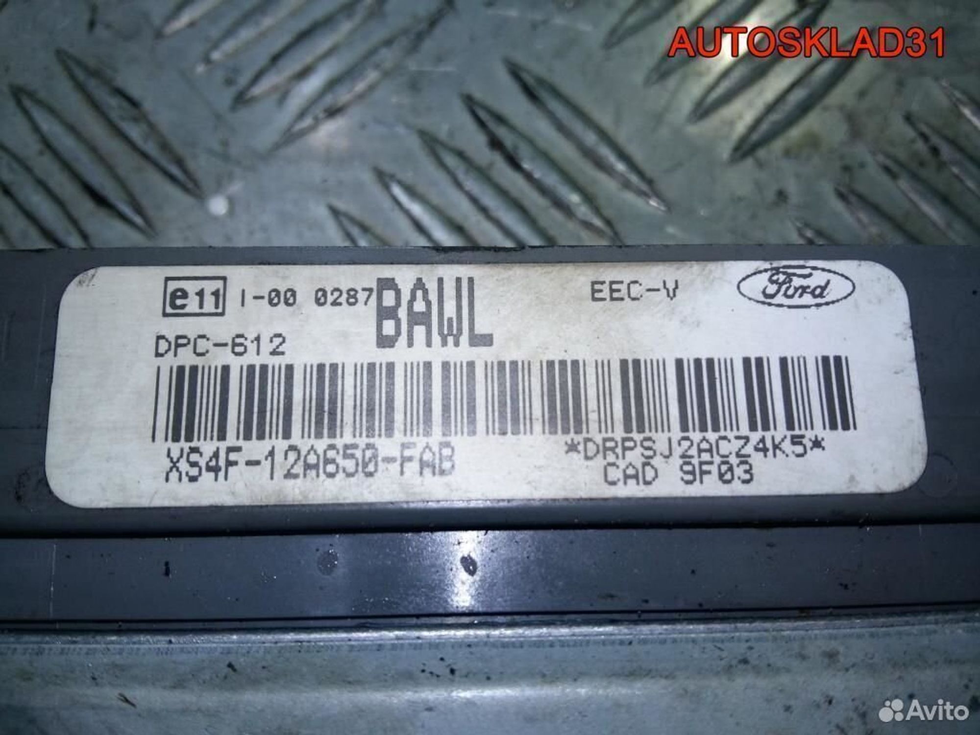 Эбу Ford Focus 1 1.8 дизель xs4f12a650fab, 3600 рублей, Дубовое