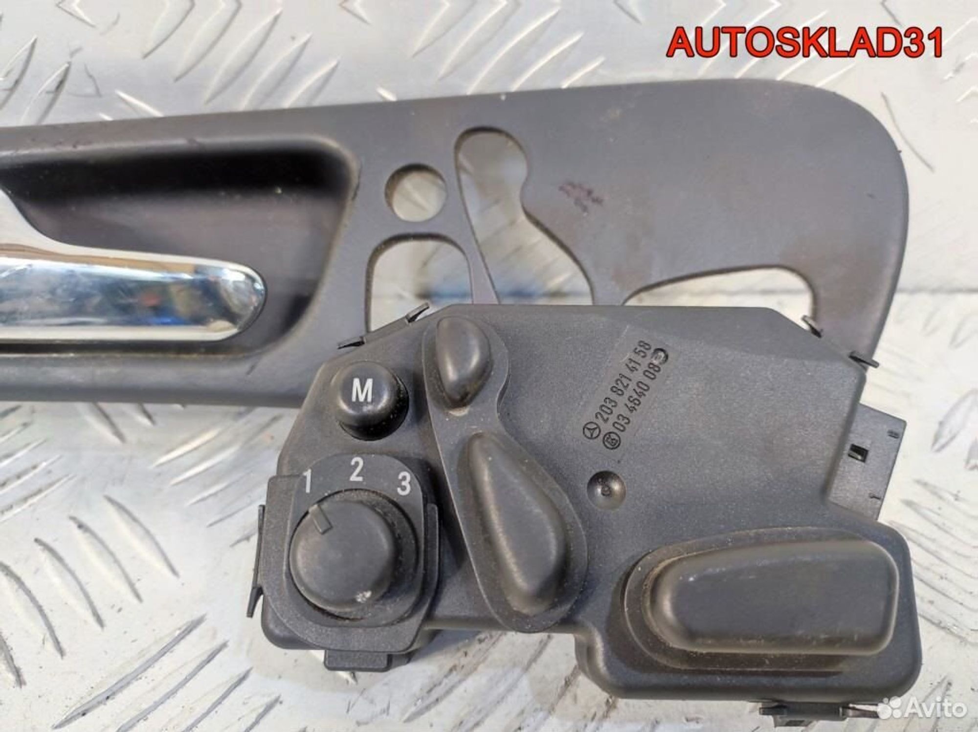 Блок управления сиденьем Mercedes W203 A2038214158, 4100 рублей, Дубовое