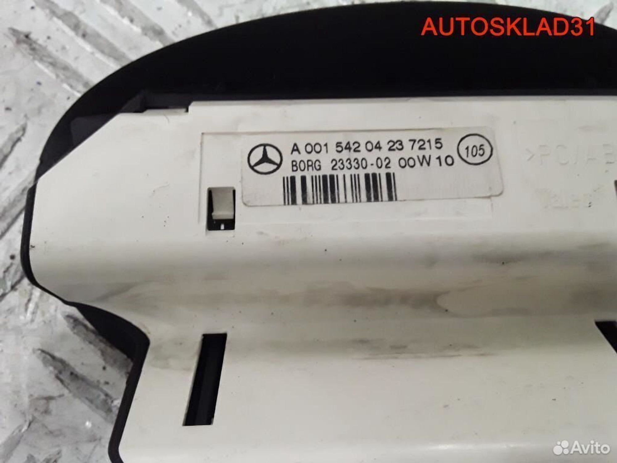 Дисплей парктроника Mercedes W168 A0015420423, 600 рублей, Дубовое