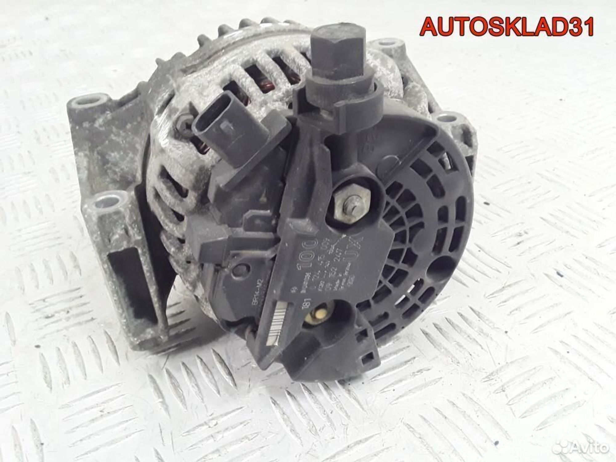 Генератор 100A Opel Vectra B 2,2 Z22SE 0124415009, 5200 рублей, Дубовое