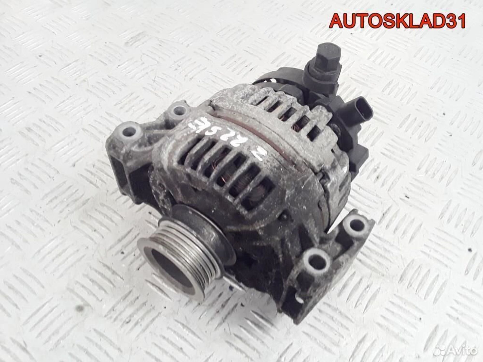 Генератор 100A Opel Vectra B 2,2 Z22SE 0124415009, 5200 рублей, Дубовое